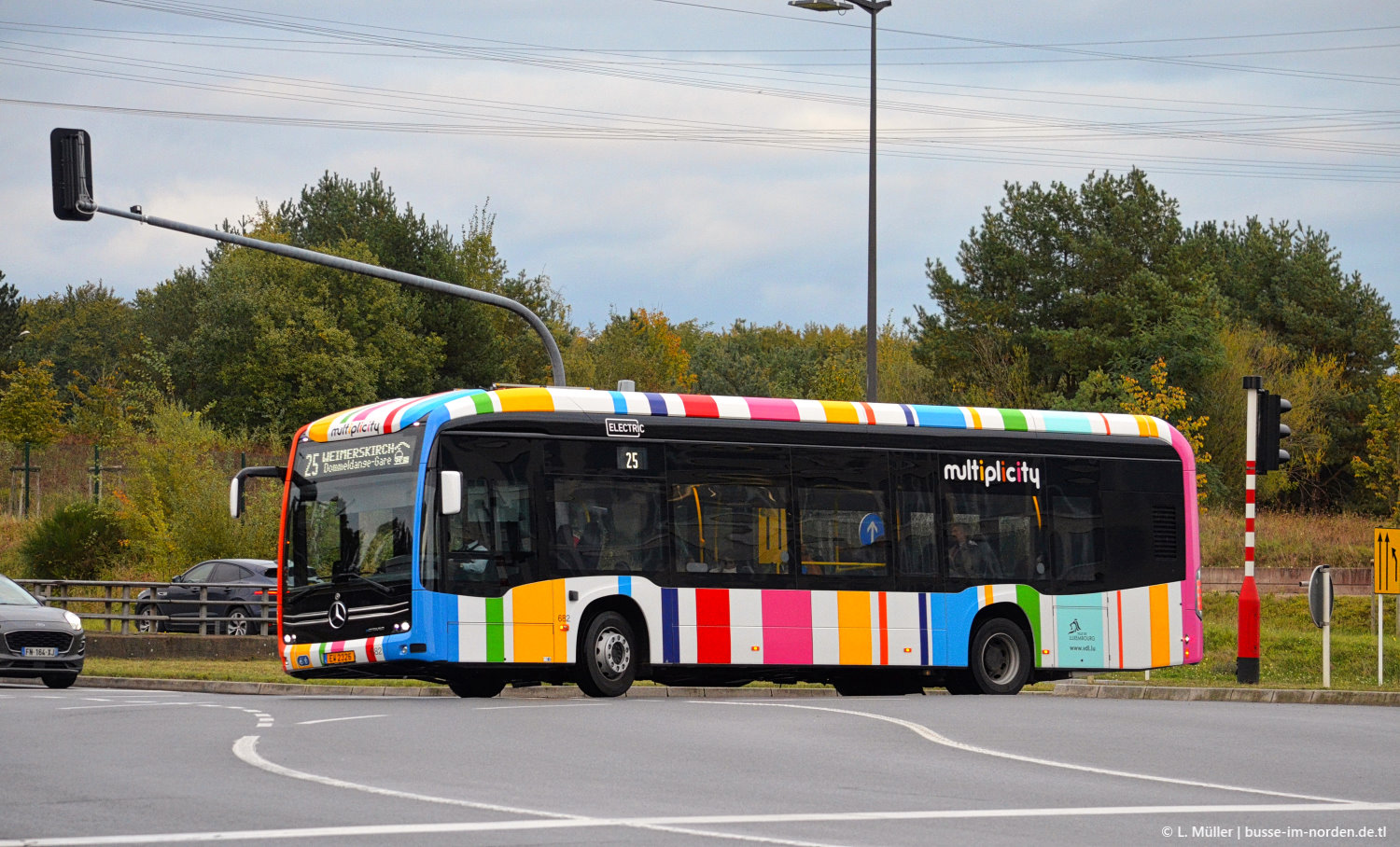 Люксембург, Mercedes-Benz eCitaro № 682