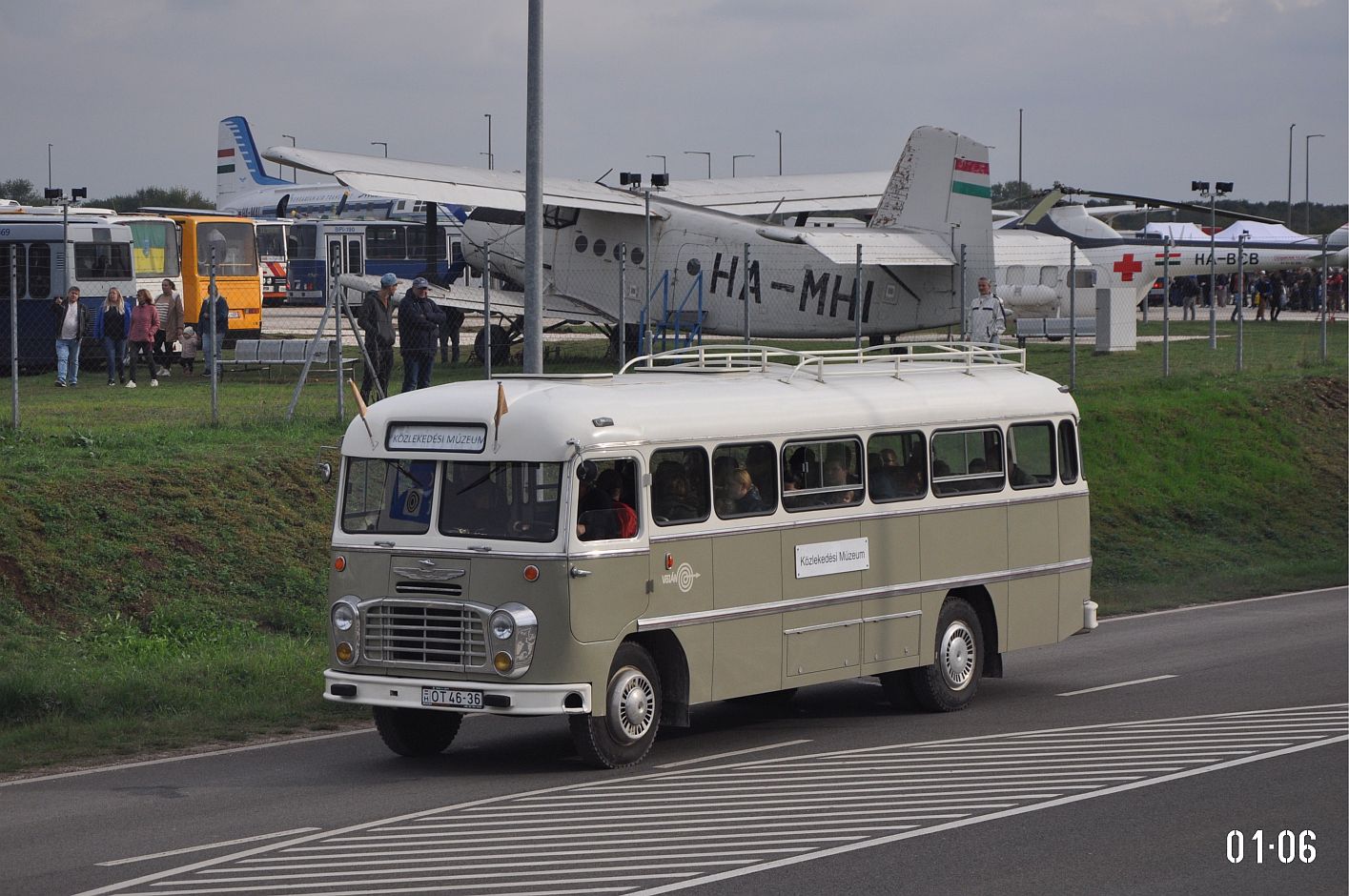 Венгрия, Ikarus 311.24 № OT 46-36; Венгрия — VI. Ikarus Találkozó, Aeropark (2024)