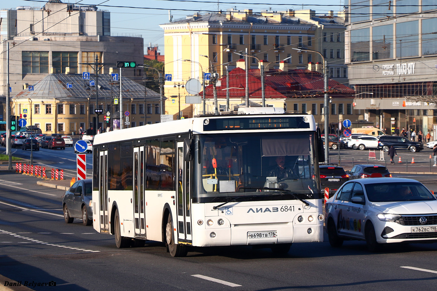 Санкт-Петербург, ЛиАЗ-5292.60 № 6841