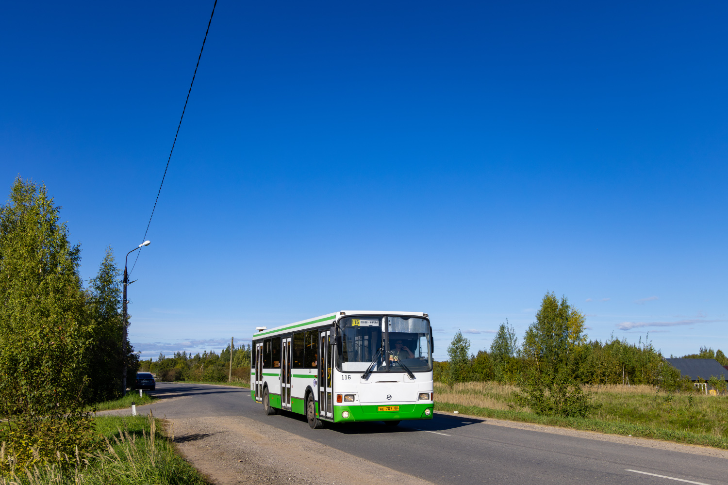 Pskov region, LiAZ-5293.54 # 116