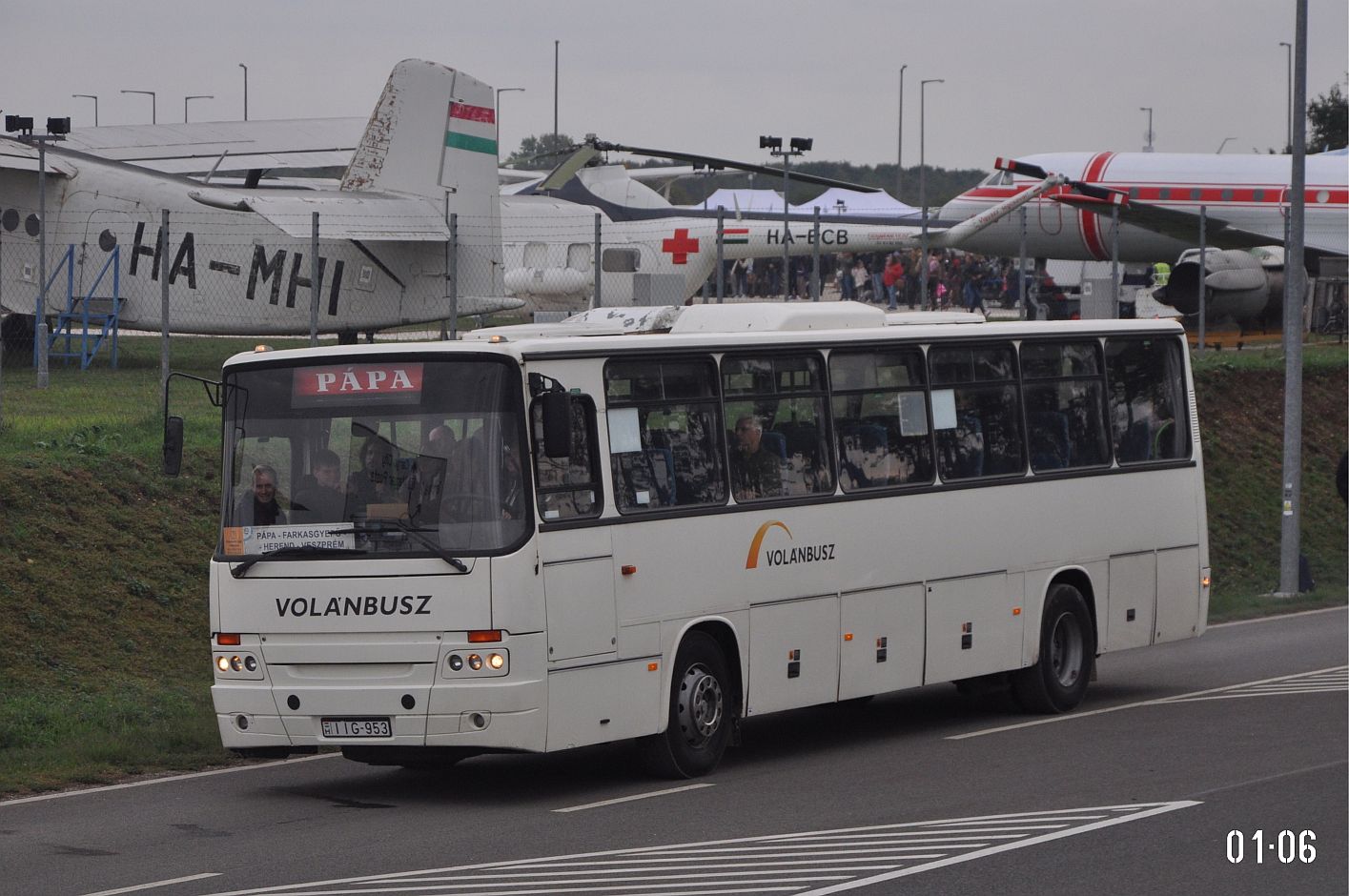 Венгрия, Ikarus C56.22 № IIG-953; Венгрия — VI. Ikarus Találkozó, Aeropark (2024)