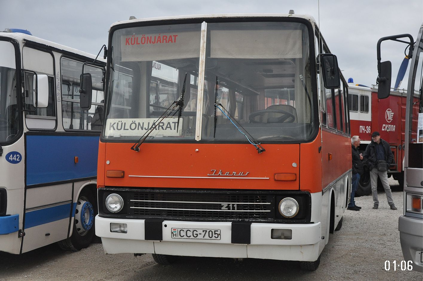 Венгрия, Ikarus 211.01 № CCG-705; Венгрия — VI. Ikarus Találkozó, Aeropark (2024)