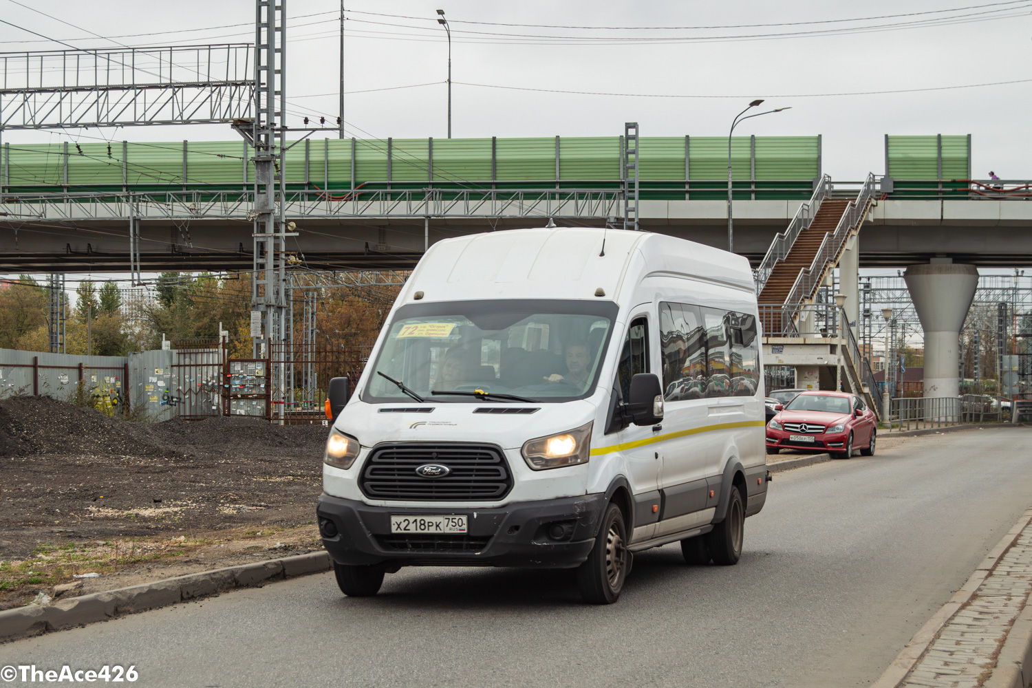 Московская область, Ford Transit FBD [RUS] (Z6F.ESG.) № Х 218 РК 750