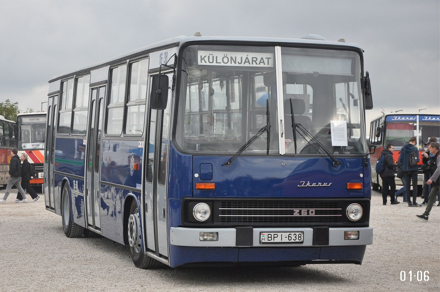 Венгрия, Ikarus 260.45 № 16-38; Венгрия — VI. Ikarus Találkozó, Aeropark (2024)