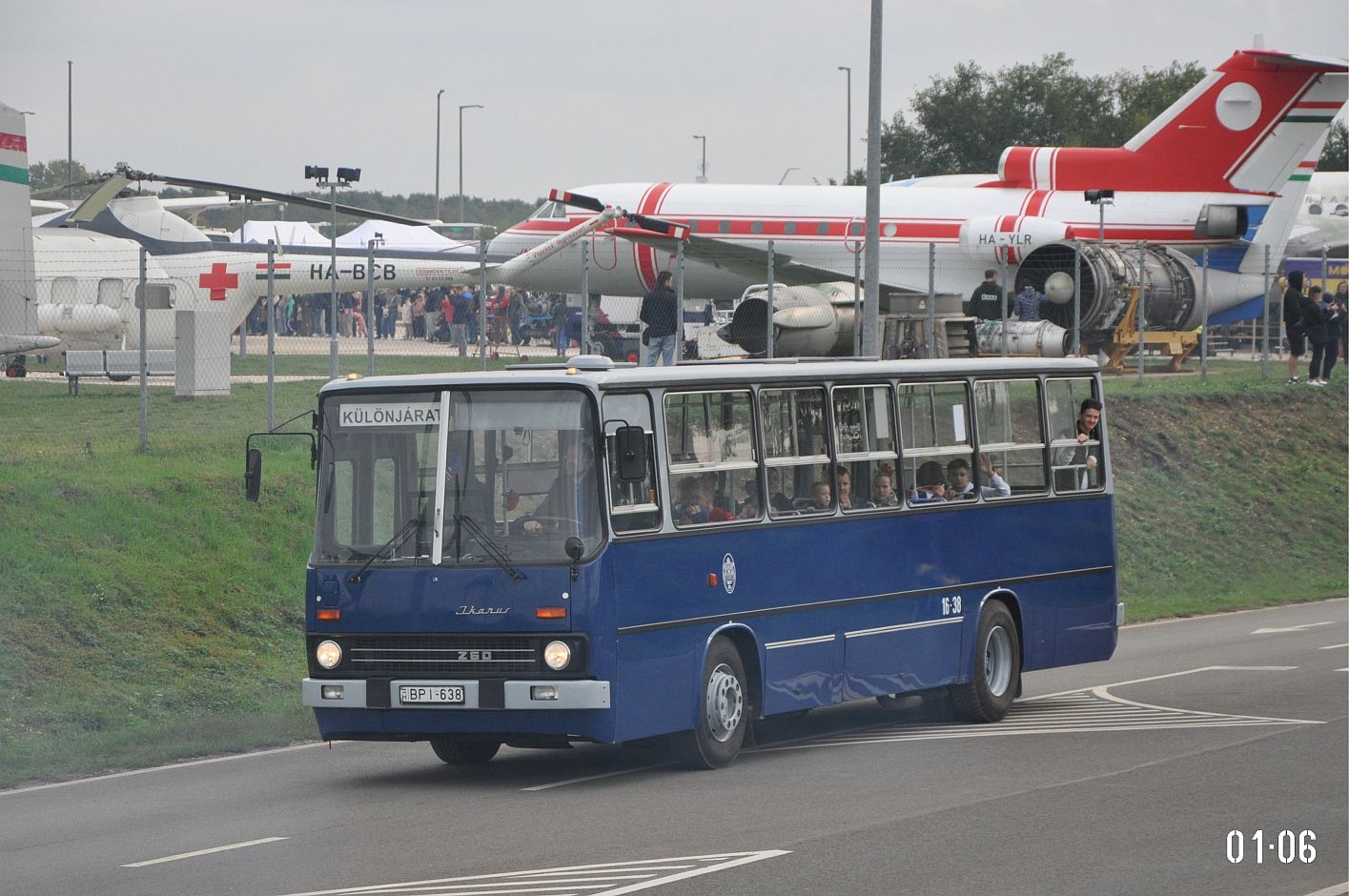 Венгрия, Ikarus 260.45 № 16-38; Венгрия — VI. Ikarus Találkozó, Aeropark (2024)