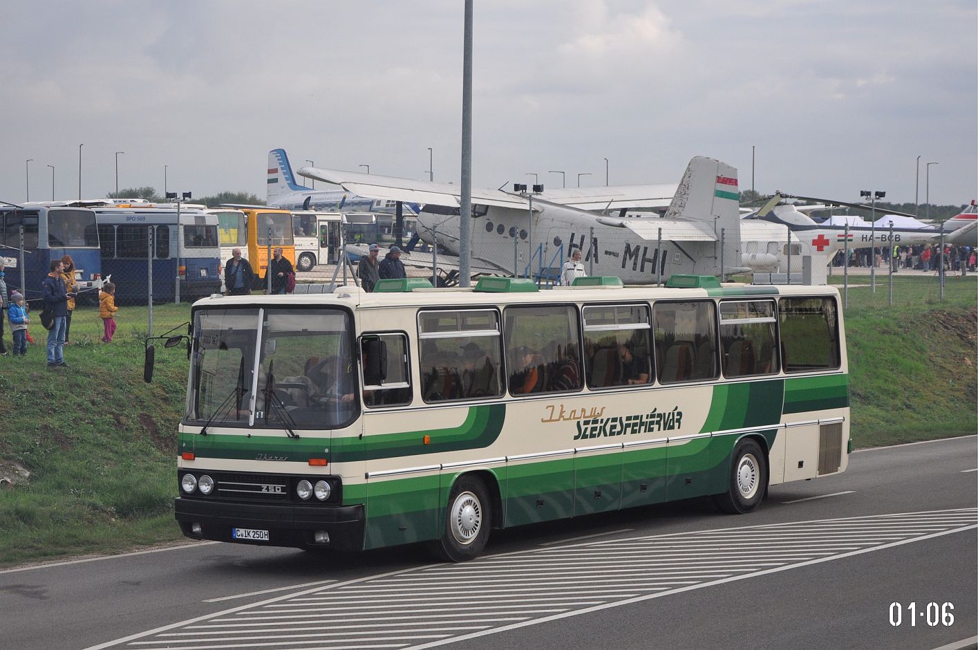 Саксония, Ikarus 250.59 № C-IK 250H; Венгрия — VI. Ikarus Találkozó, Aeropark (2024)