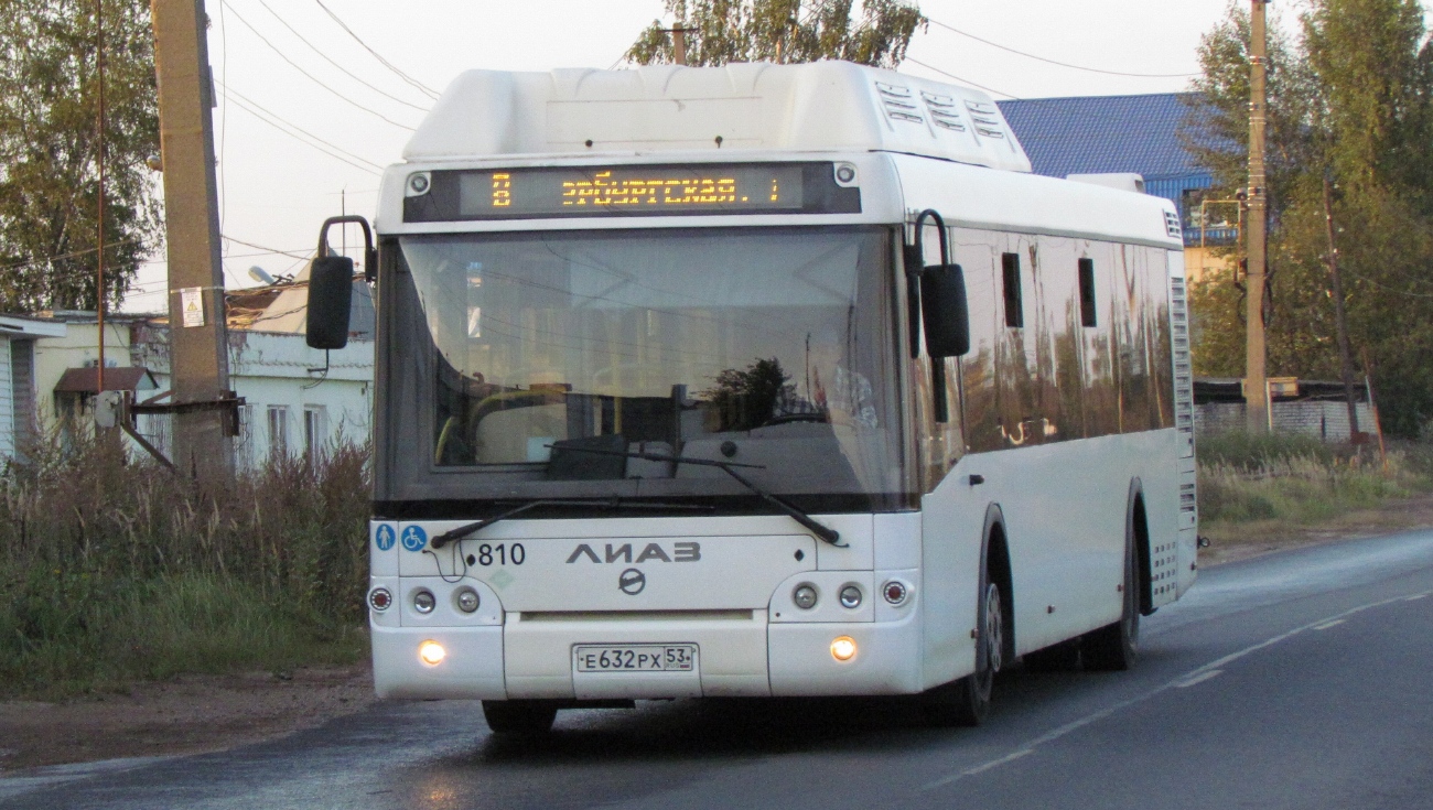 Новгородская область, ЛиАЗ-5292.67 (CNG) № 810