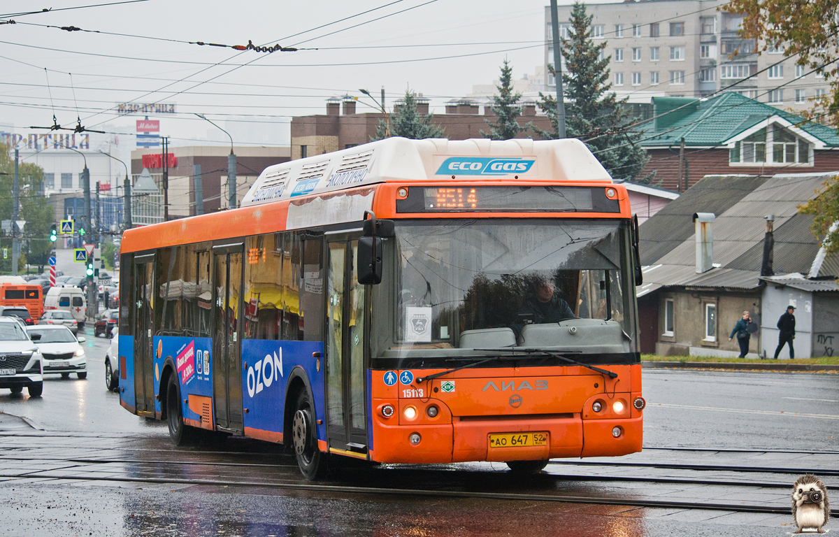 Нижегородская область, ЛиАЗ-5292.67 (CNG) № 15113