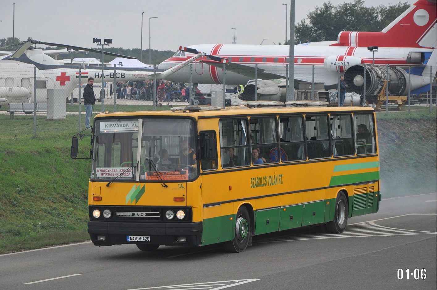 Венгрия, Ikarus 256.42 № AA CV-420; Венгрия — VI. Ikarus Találkozó, Aeropark (2024)