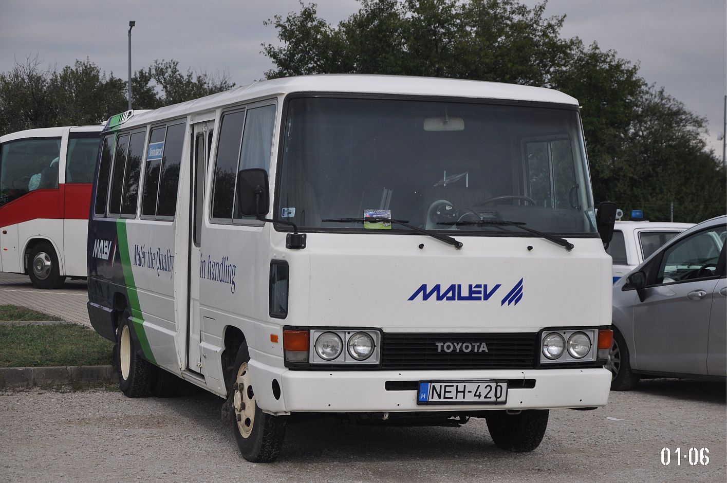 Венгрия, Toyota Coaster (II B20/B30) № NEH-420; Венгрия — VI. Ikarus Találkozó, Aeropark (2024)