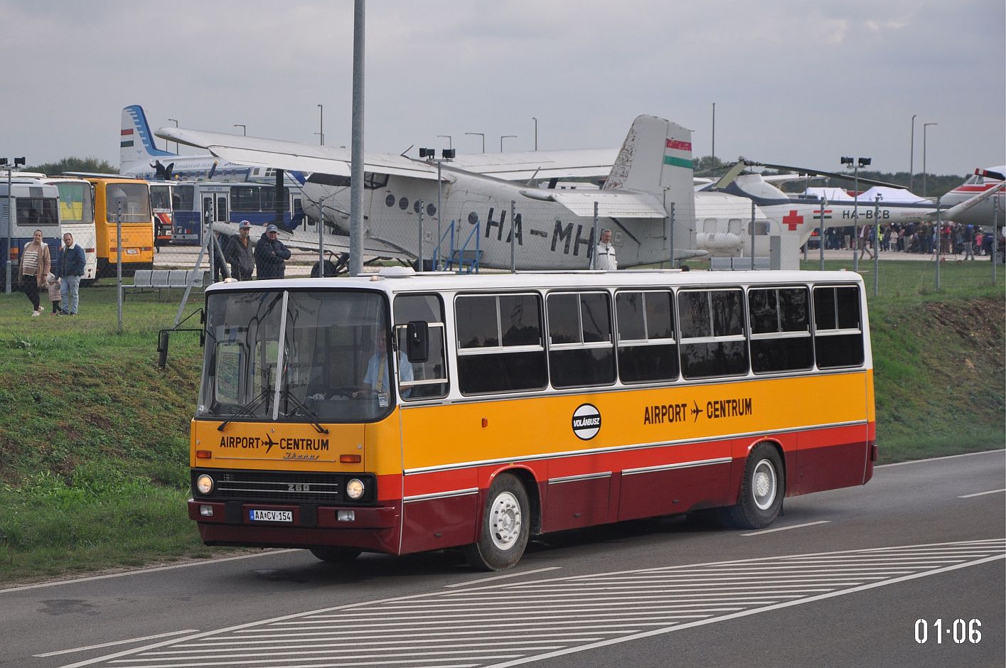 Венгрия, Ikarus 260 (Borsod Volán) № AA CV-154; Венгрия — VI. Ikarus Találkozó, Aeropark (2024)