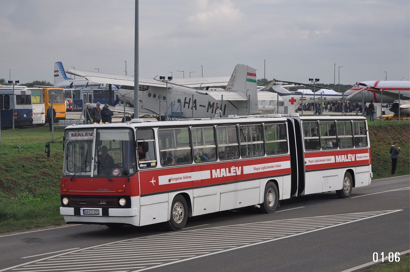 Венгрия, Ikarus 280.33 № AA CV-020; Венгрия — VI. Ikarus Találkozó, Aeropark (2024)