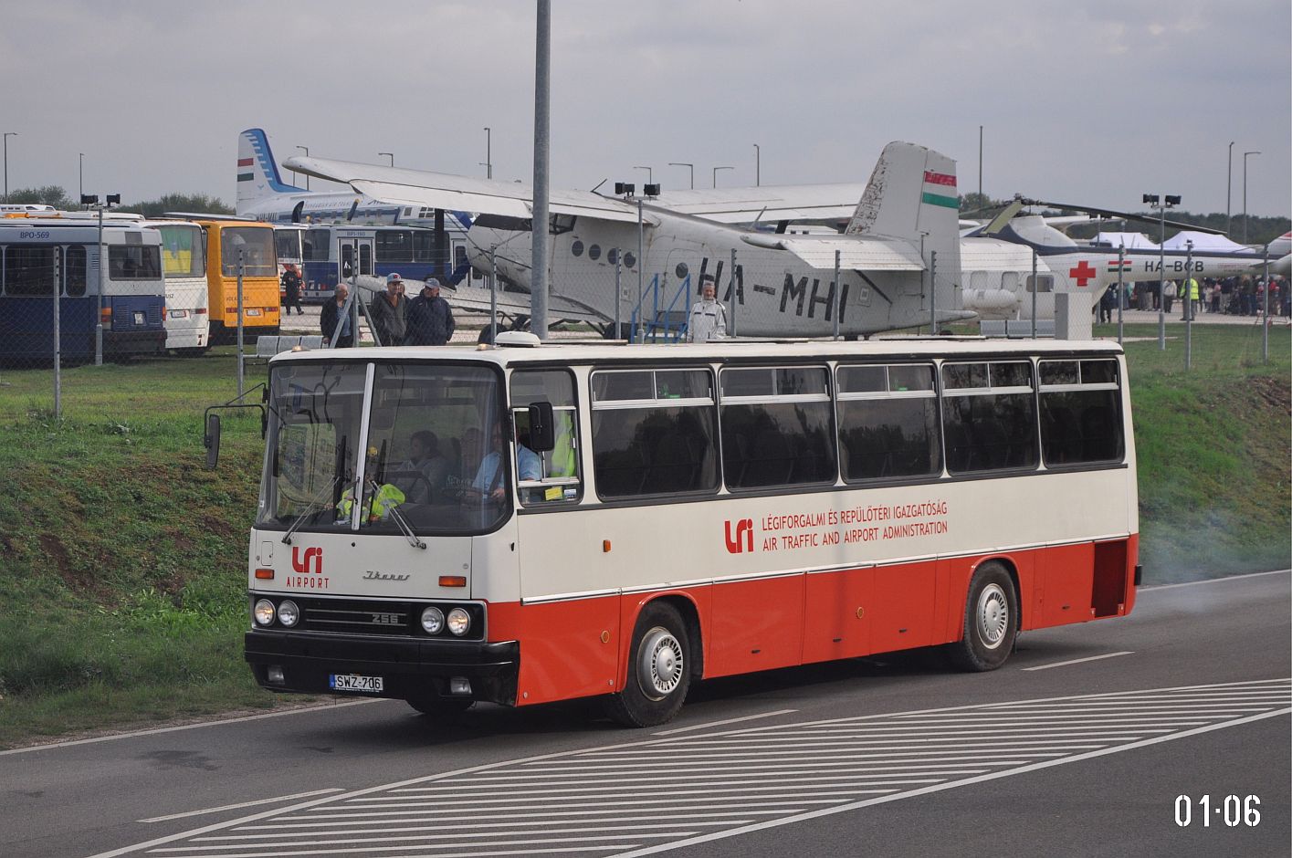 Венгрия, Ikarus 256.50E № SWZ-706; Венгрия — VI. Ikarus Találkozó, Aeropark (2024)