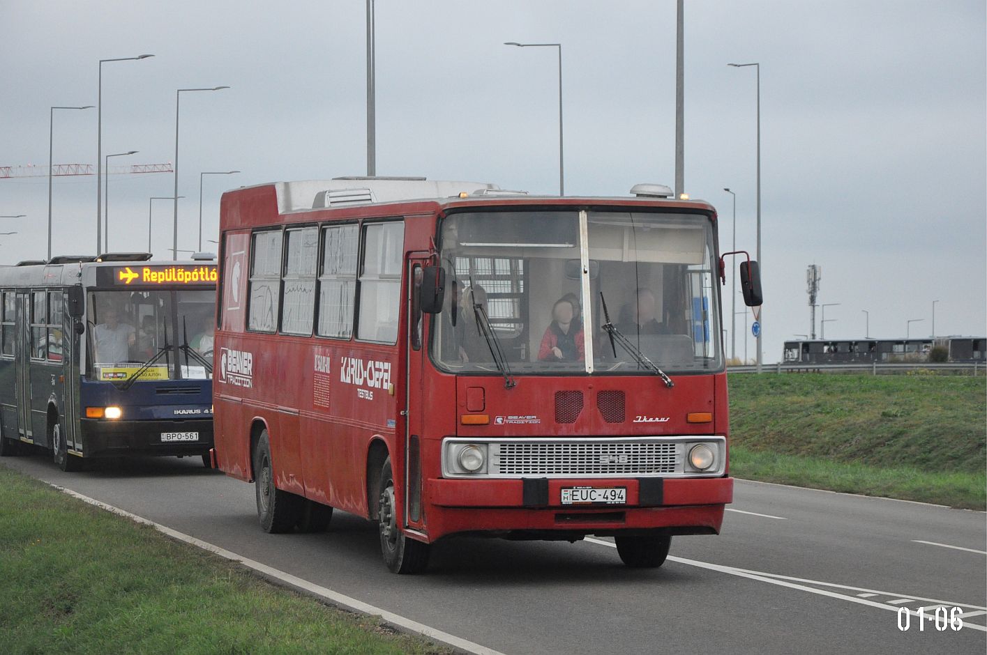 Венгрия, Ikarus 548.05 № EUC-494; Венгрия — VI. Ikarus Találkozó, Aeropark (2024)