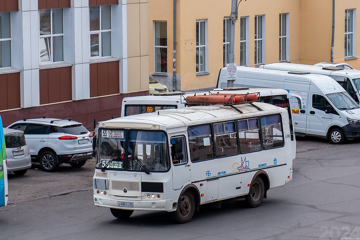 Омская область, ПАЗ-32054 № 3006