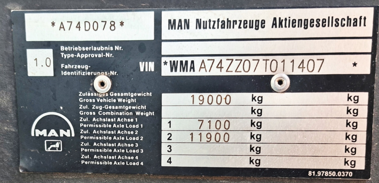 Астана, MAN A74 Lion's Classic SL283 № D131