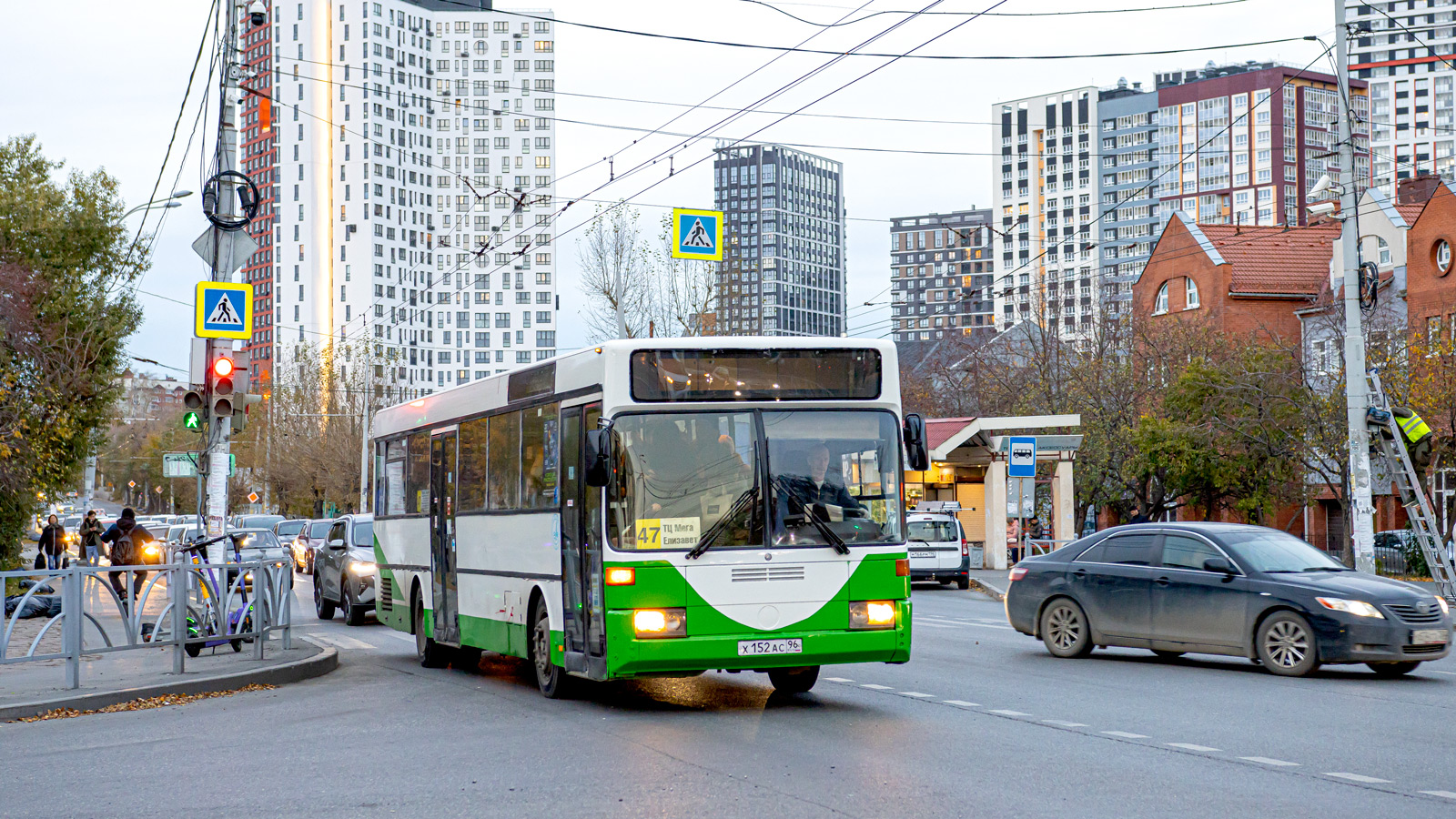 Свердловская область, Mercedes-Benz O405 № Х 152 АС 96