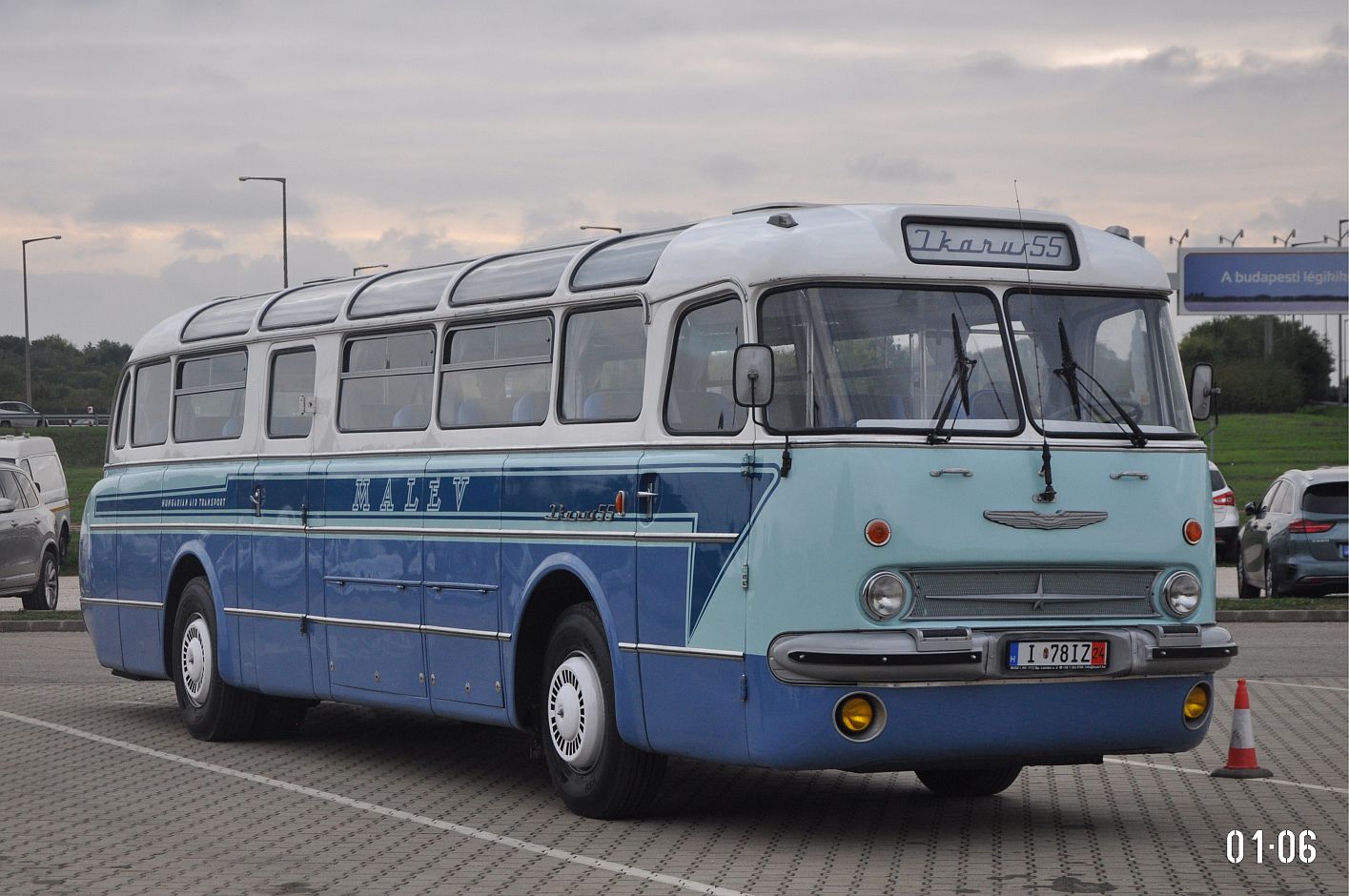 Венгрия, Ikarus  55 № I 78IZ 24; Венгрия — VI. Ikarus Találkozó, Aeropark (2024)