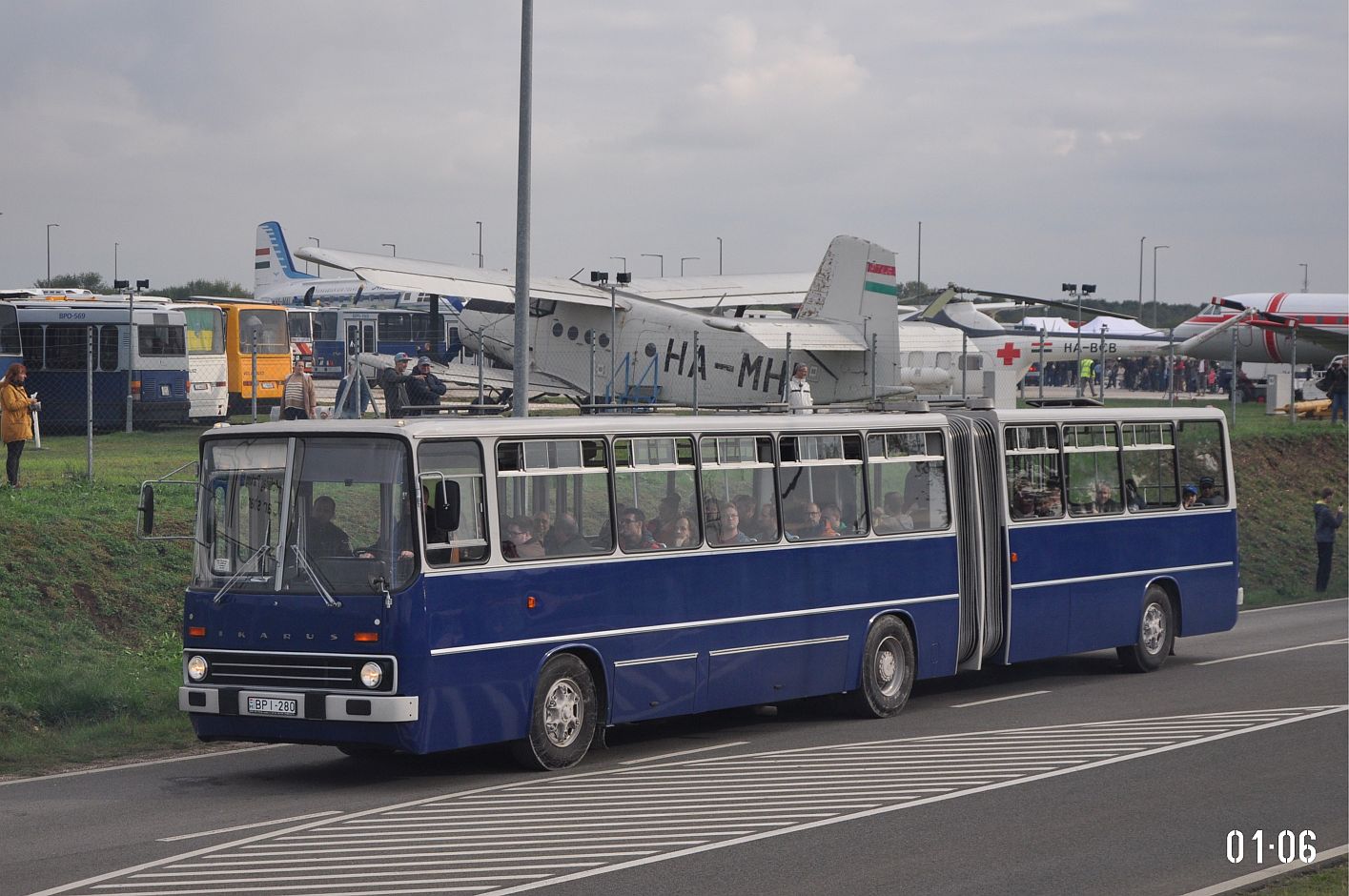 Венгрия, Ikarus 280.00 № 52-29; Венгрия — VI. Ikarus Találkozó, Aeropark (2024)