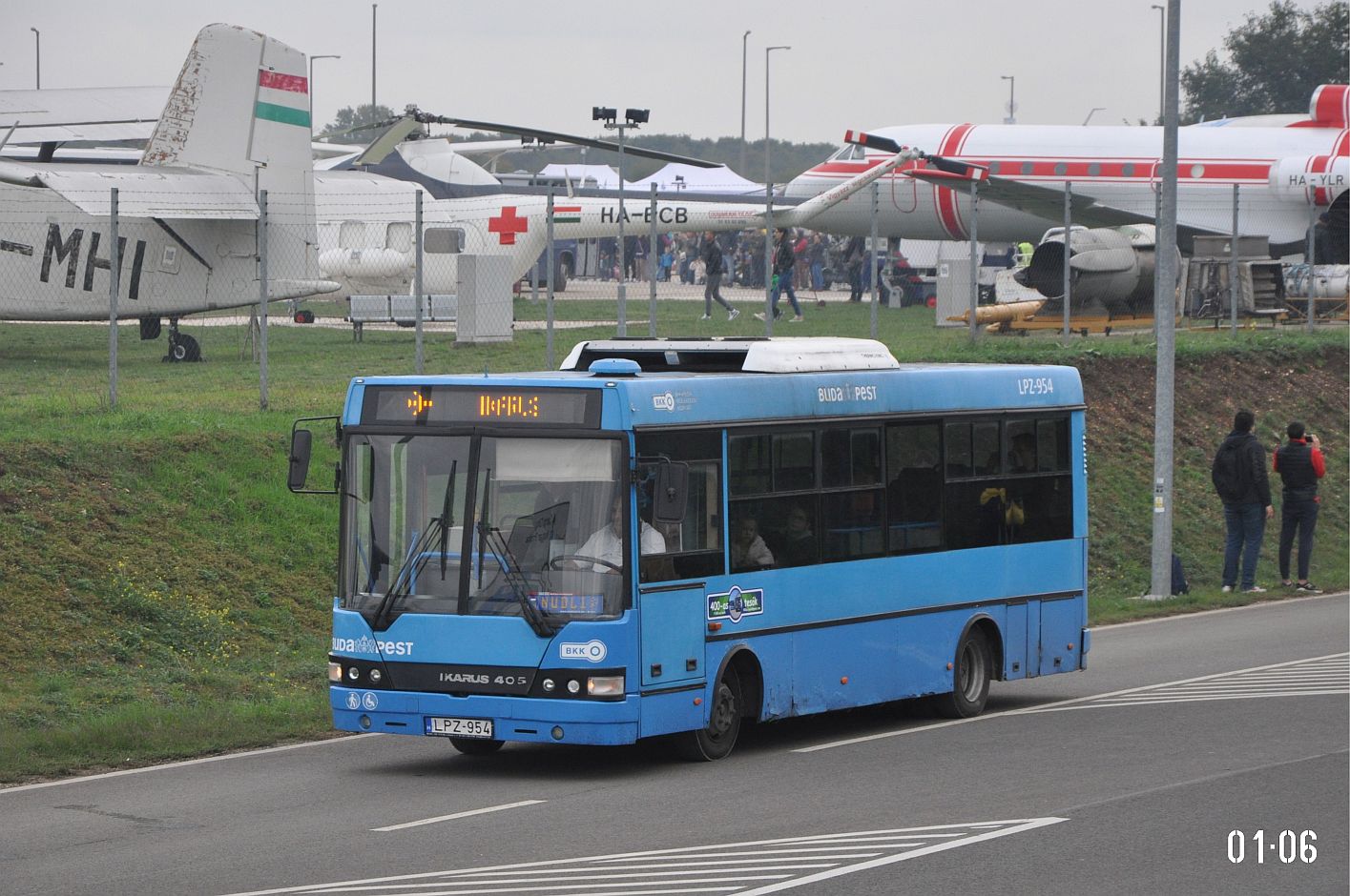 Венгрия, Ikarus 405.05 № LPZ-954; Венгрия — VI. Ikarus Találkozó, Aeropark (2024)