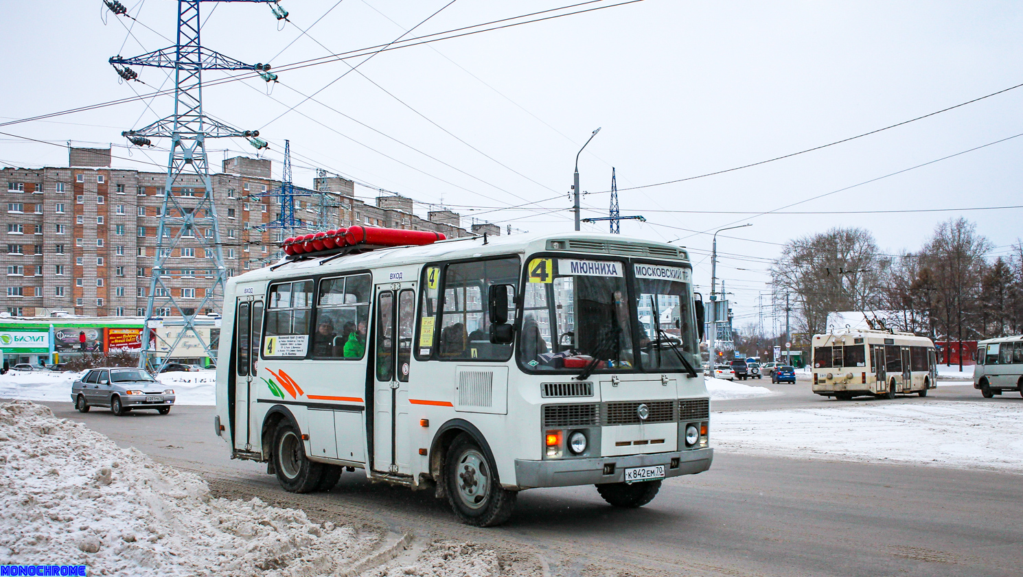 Томская область, ПАЗ-32054 № К 842 ЕМ 70