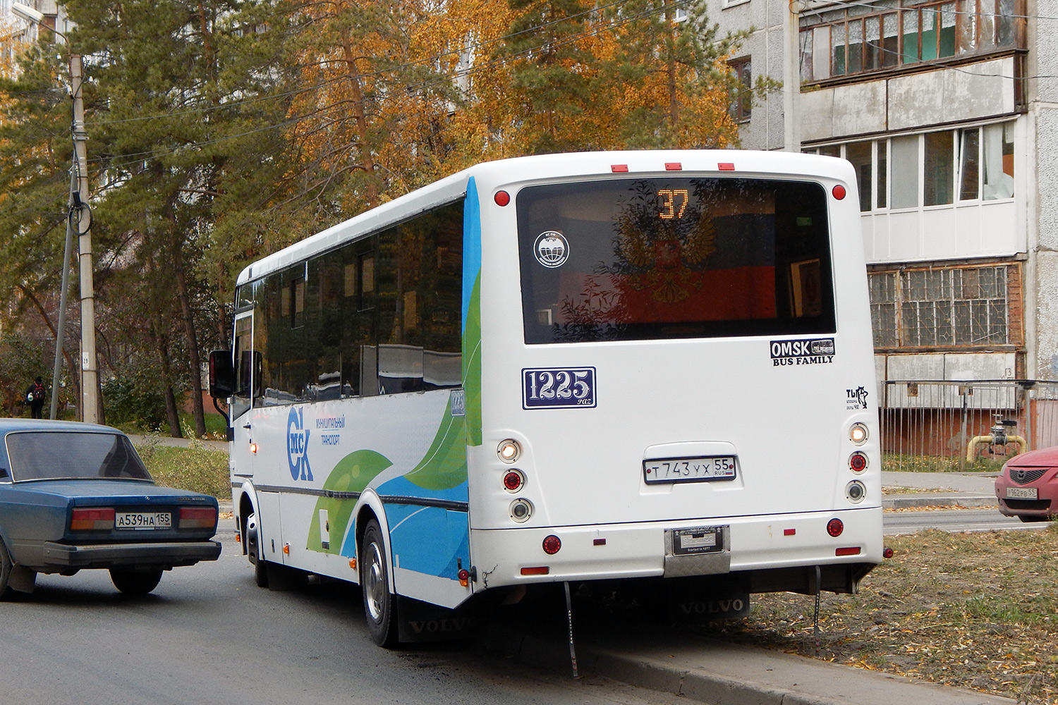 Омская область, ПАЗ-320414-04 "Вектор" (1-2) № 1225