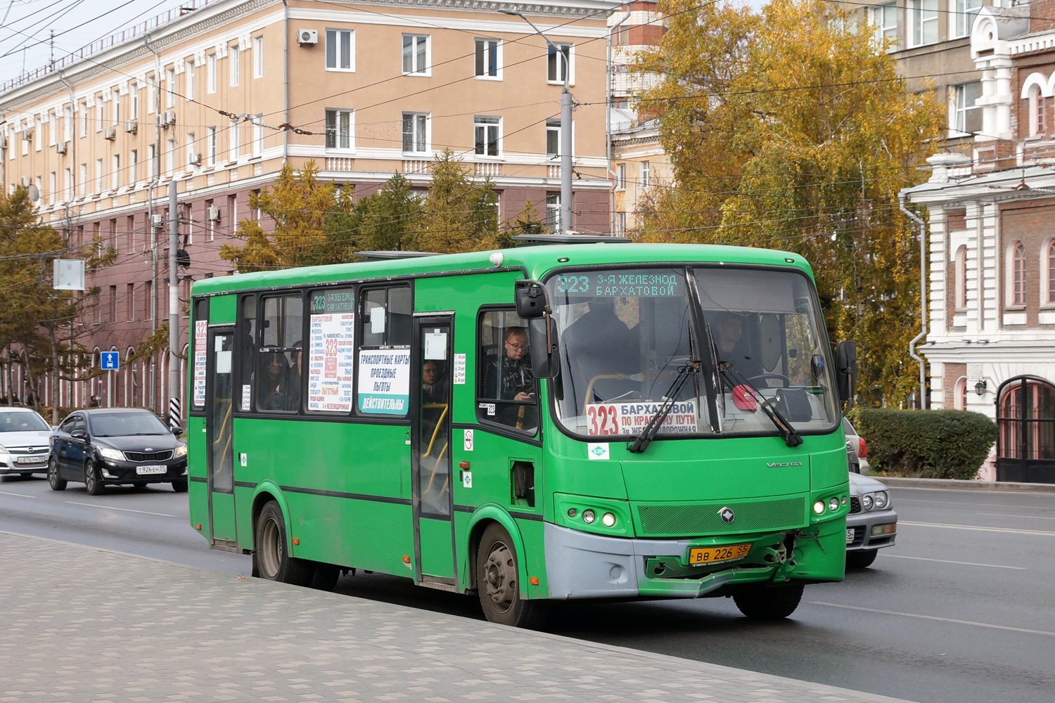 Омская область, ПАЗ-320412-14 "Вектор" № 4527