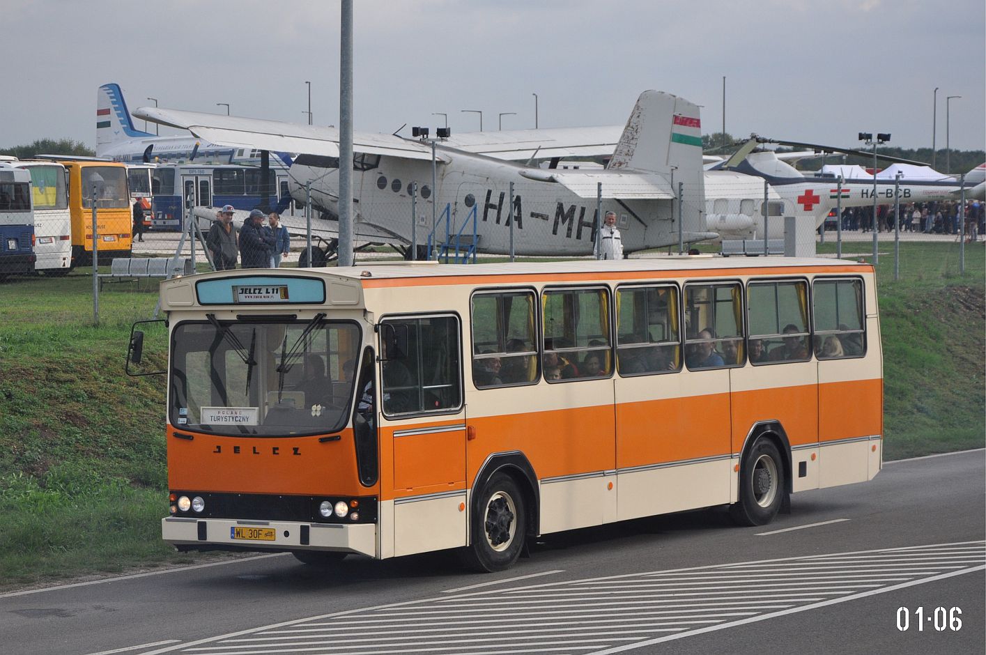 Польша, Jelcz L11 № WL 30F; Венгрия — VI. Ikarus Találkozó, Aeropark (2024)