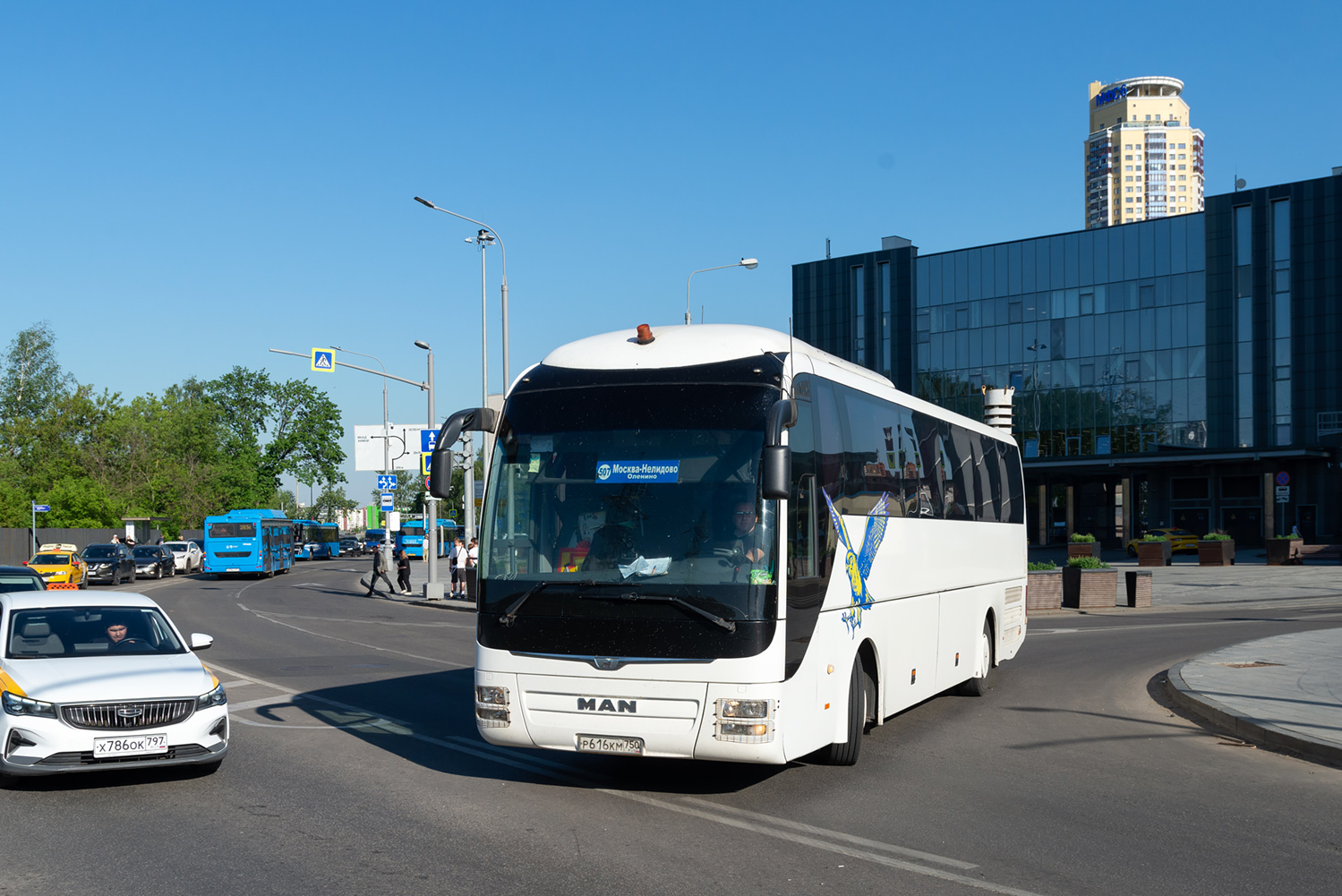 Тверская область, MAN R07 Lion's Coach RHC444 № Р 616 КМ 750