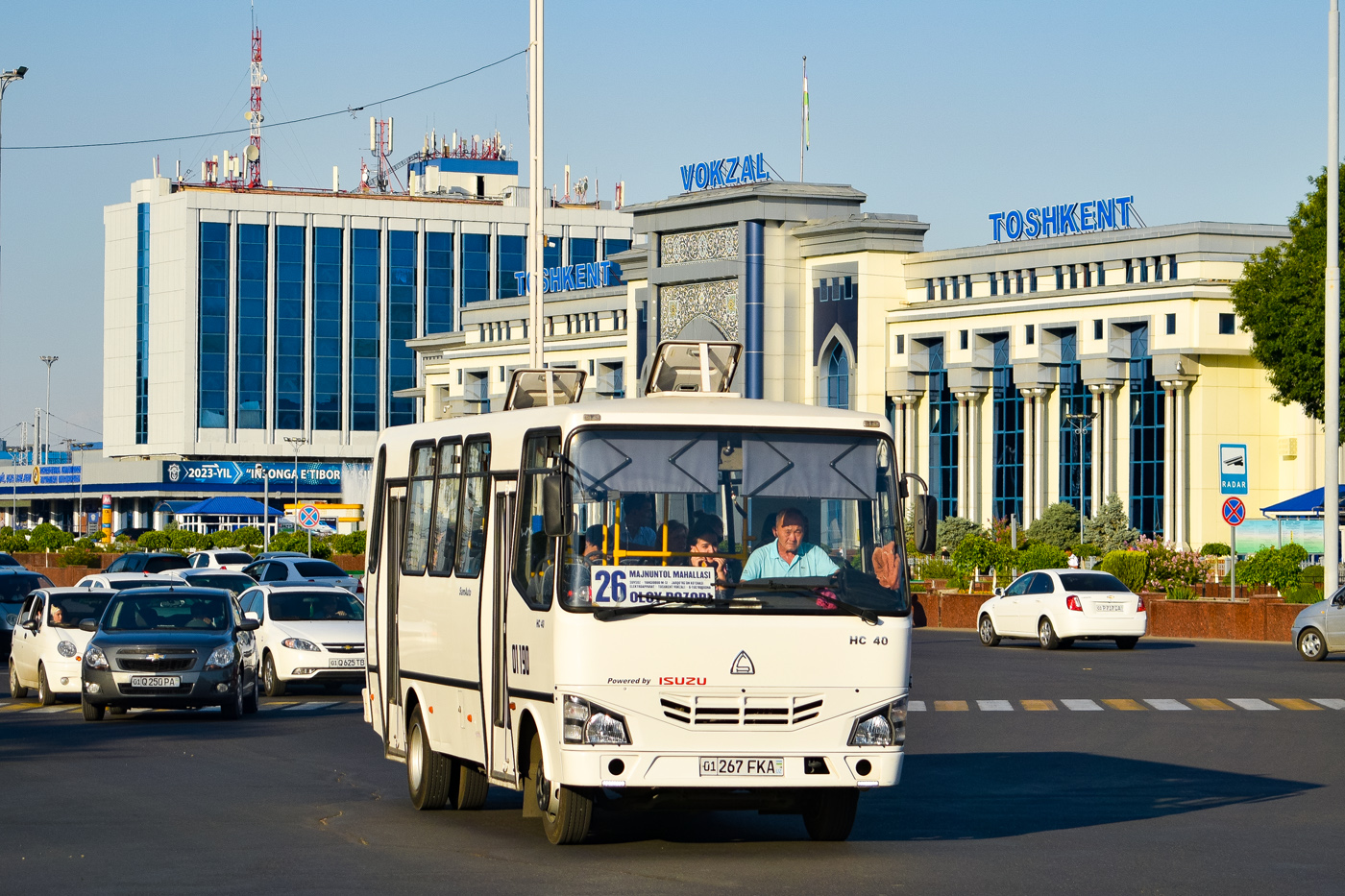 Узбекистан, SAZ HC40 № 01190