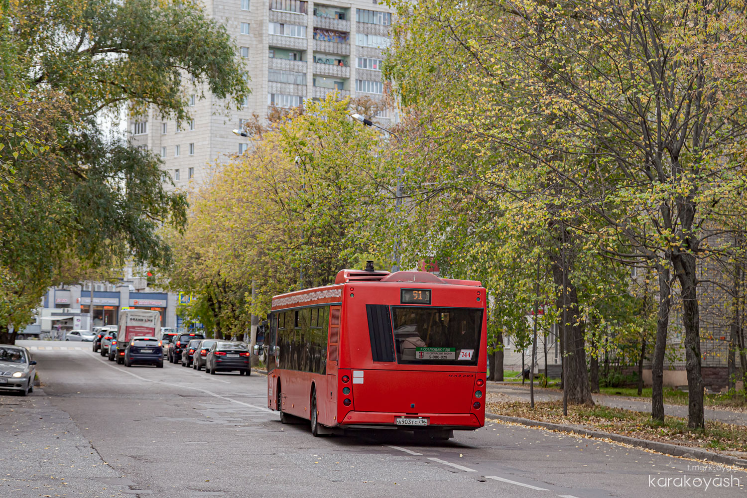 Татарстан, МАЗ-203.069 № 744