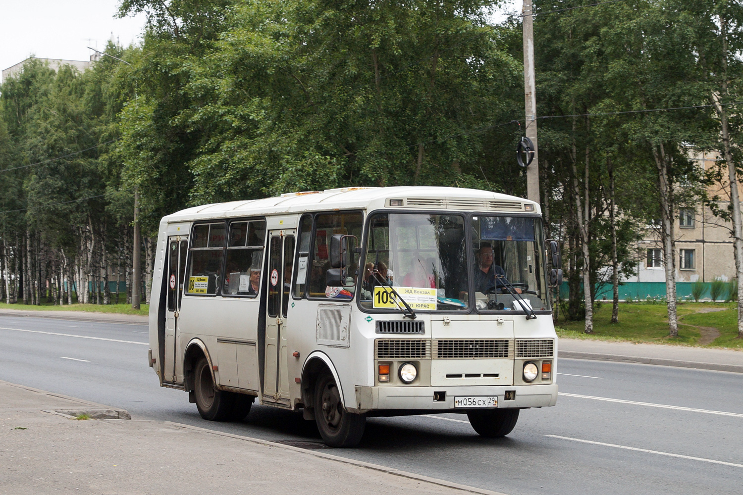 Архангельская область, ПАЗ-32054 № М 056 СХ 29