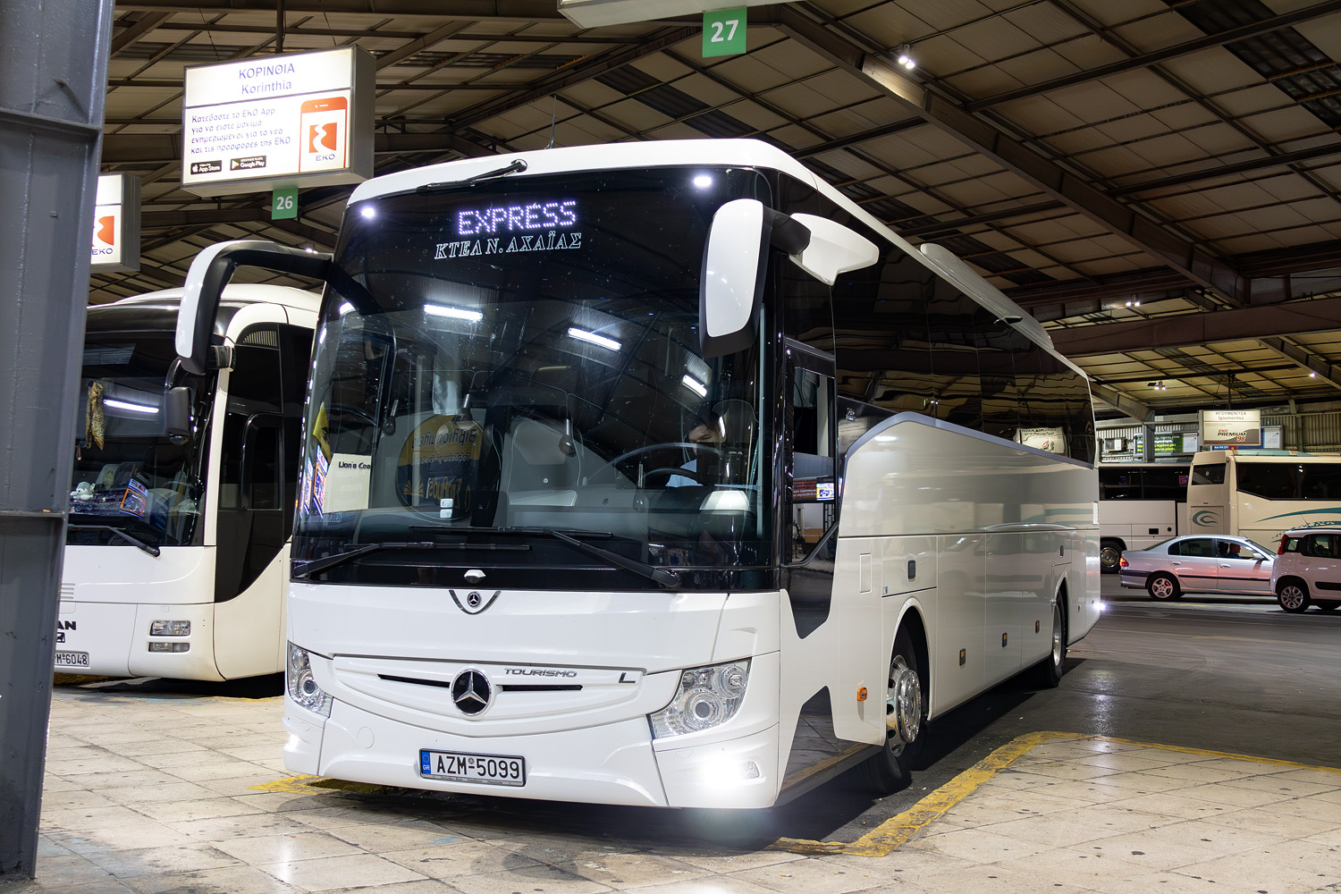 Греция, Mercedes-Benz Tourismo III 15RHD № AZM-5099