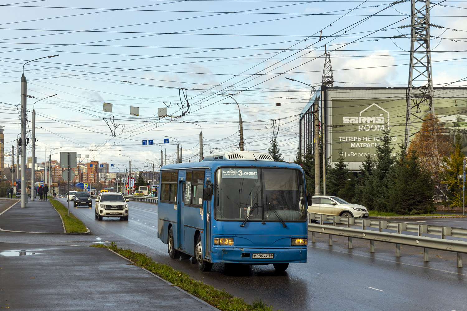 Иркутская область, Daewoo BM090 Royal Midi № Р 986 ХХ 38