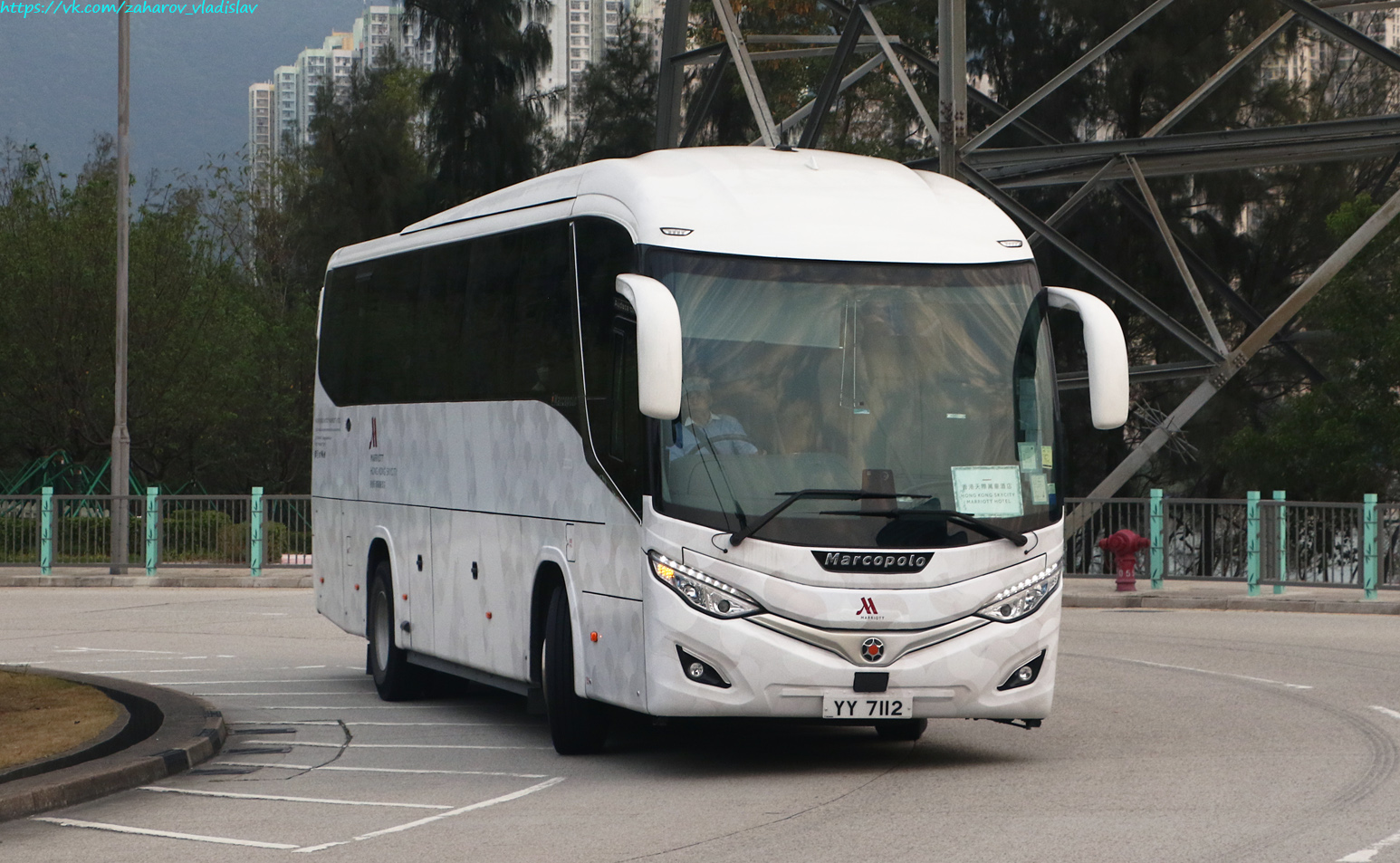 Гонконг, Marcopolo Audace 1050 № YY 7112