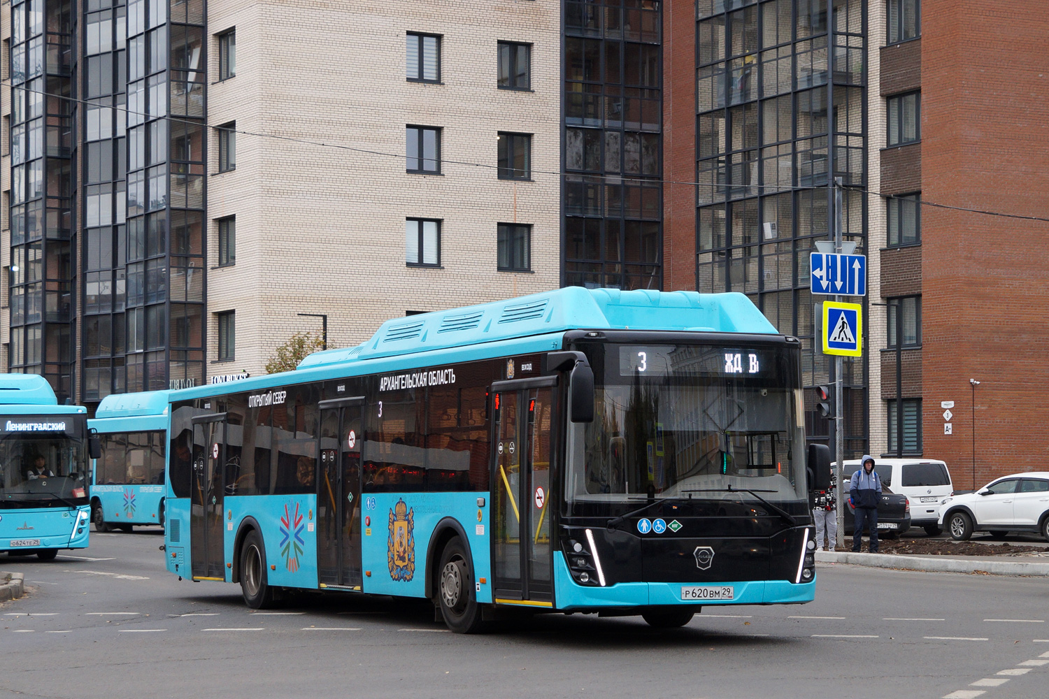 Архангельская область, ЛиАЗ-5292.67 (CNG) № Р 620 ВМ 29