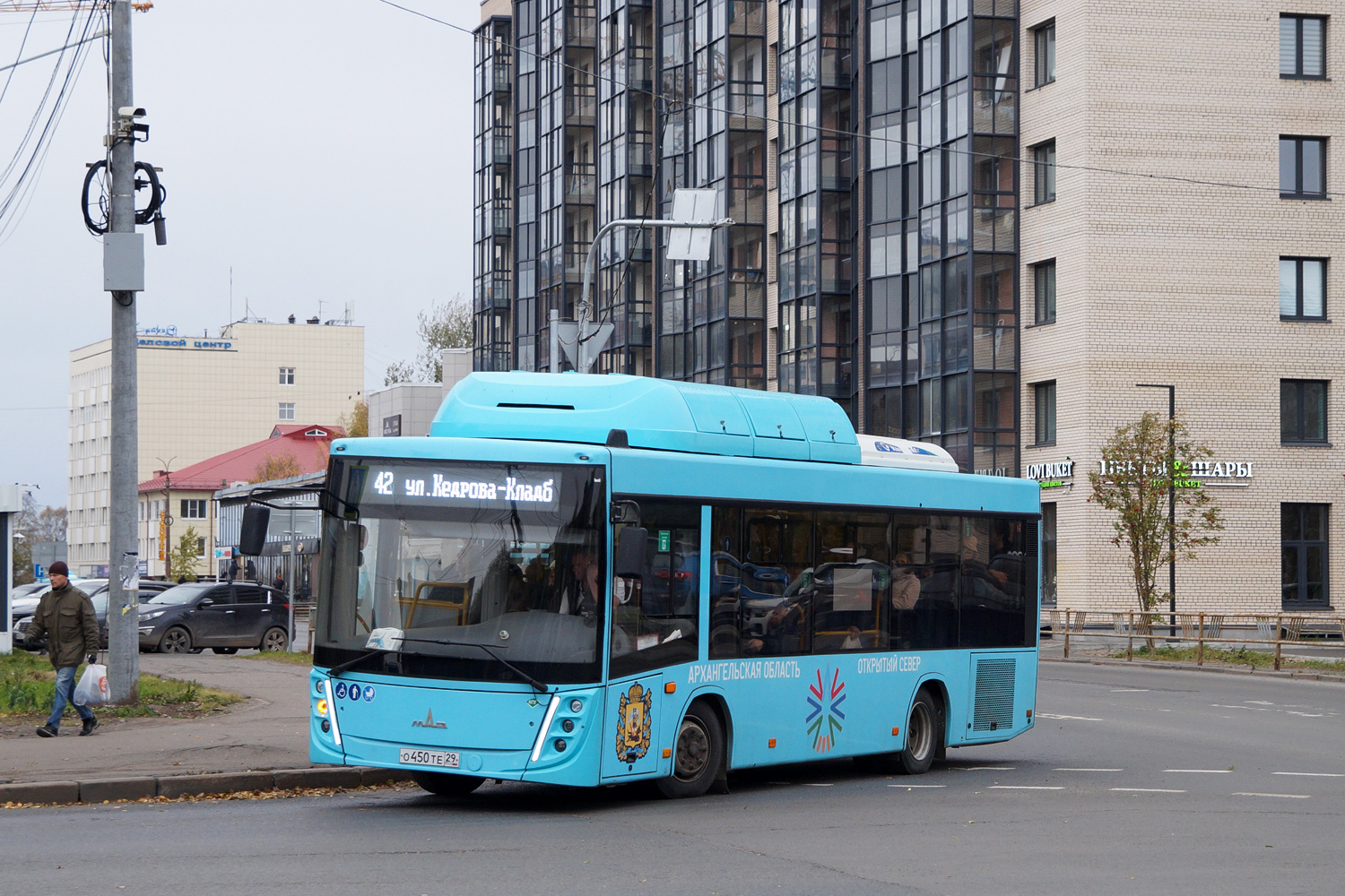 Архангельская область, МАЗ-206.948 № О 450 ТЕ 29