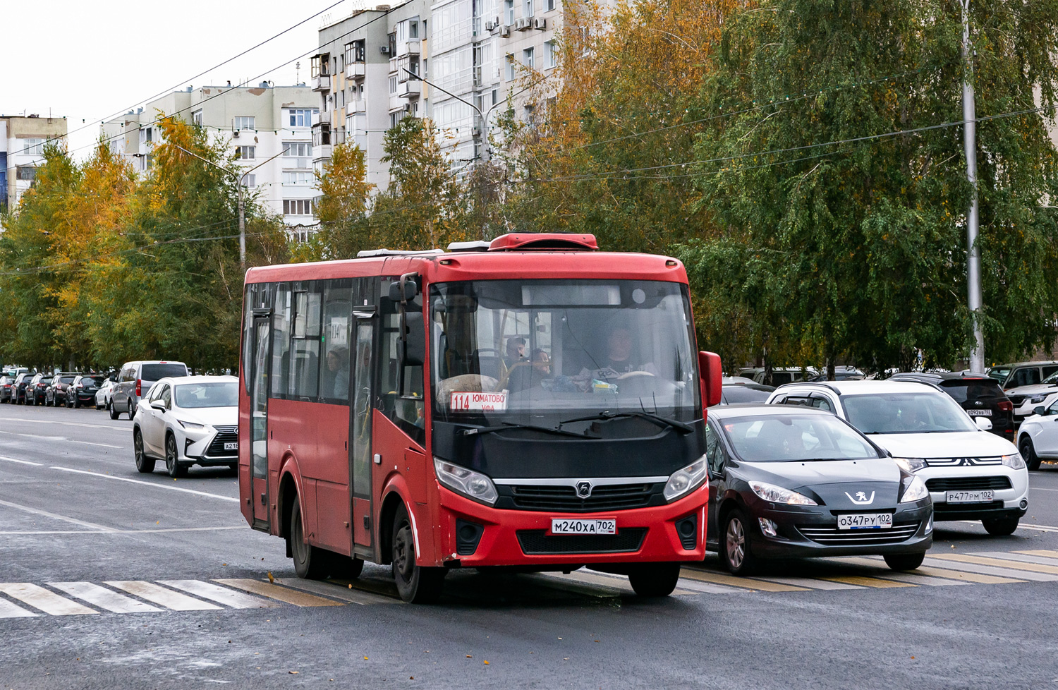 Башкортостан, ПАЗ-320405-04 "Vector Next" № М 240 ХА 702