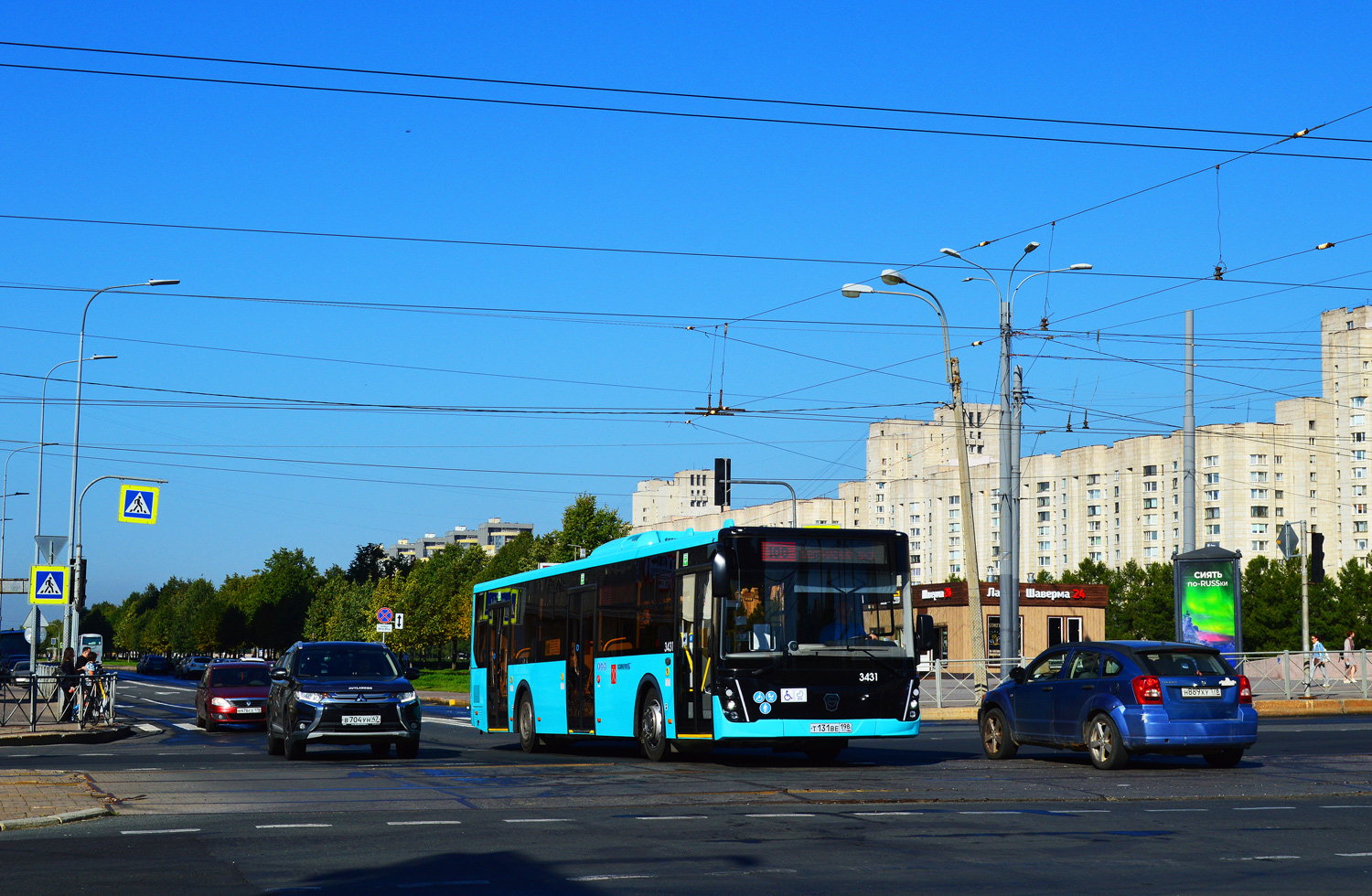 Санкт-Петербург, ЛиАЗ-5292.65 № 3431