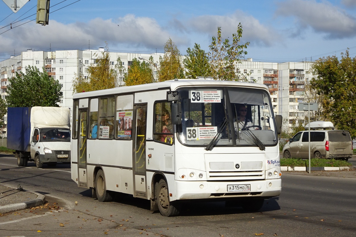 Ярославская область, ПАЗ-320402-04 № А 315 МО 76