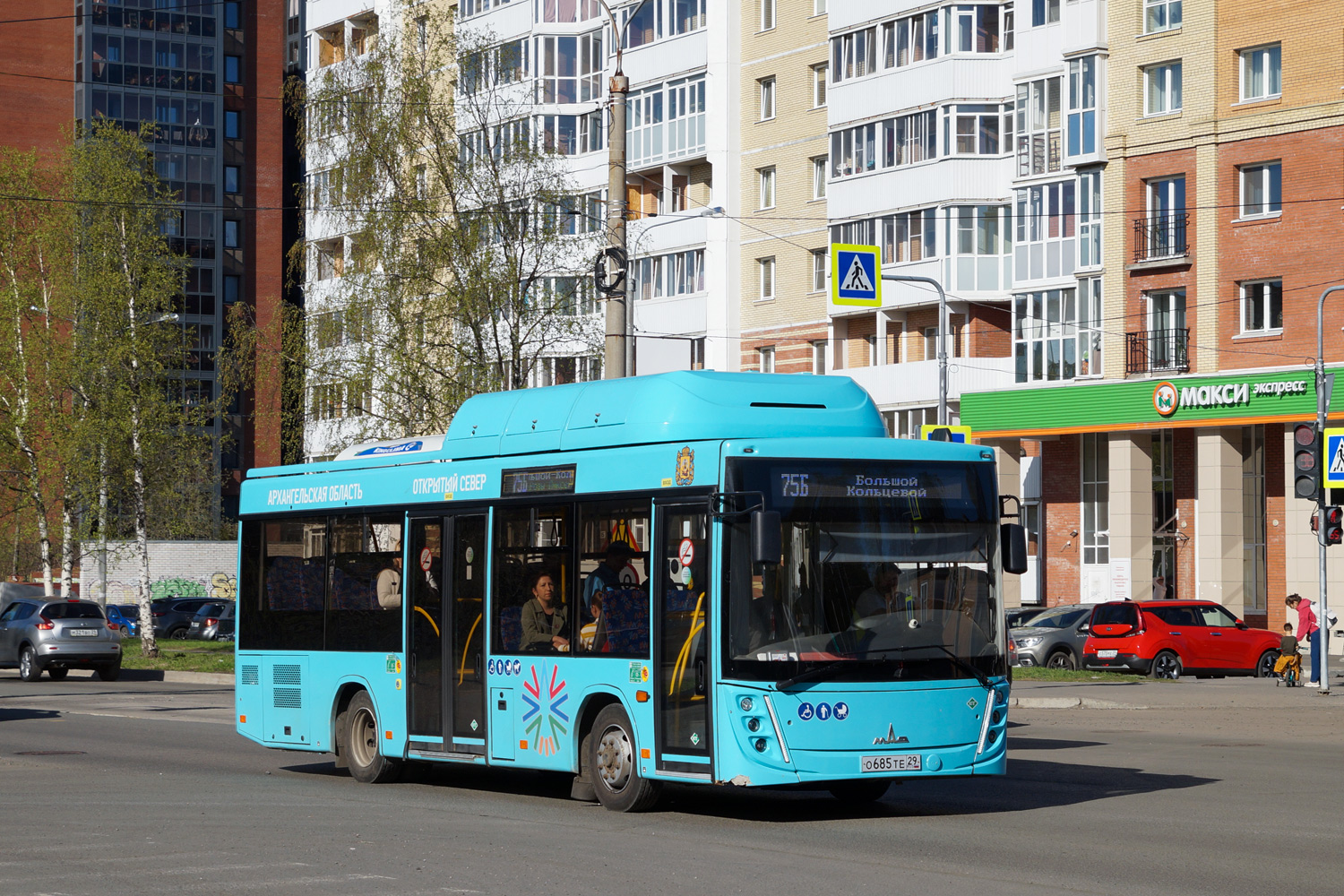 Архангельская область, МАЗ-206.948 № О 685 ТЕ 29