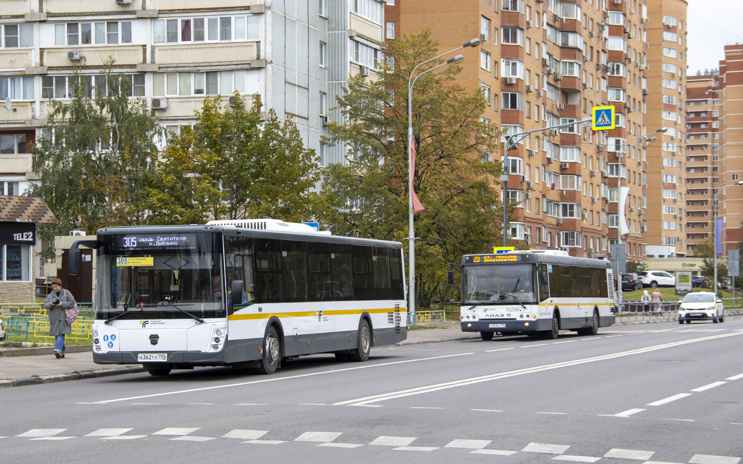 Московская область, ЛиАЗ-5292.65-03 № 013574; Московская область, ЛиАЗ-5292.60 № 012266