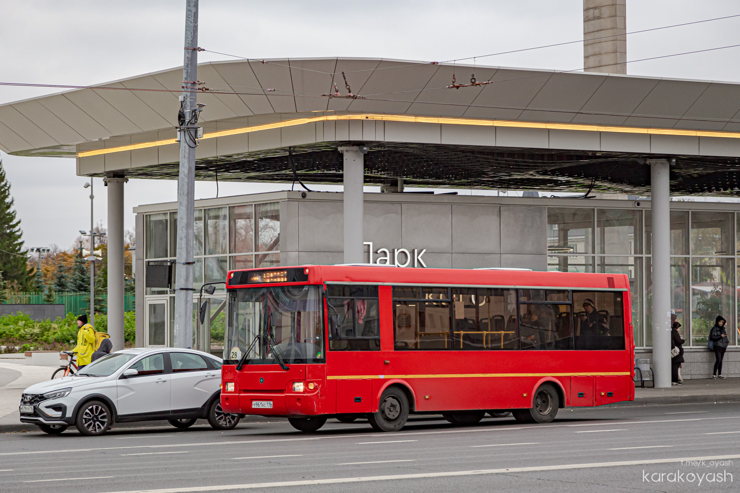 Татарстан, ПАЗ-3237-05 № У 961 АС 116