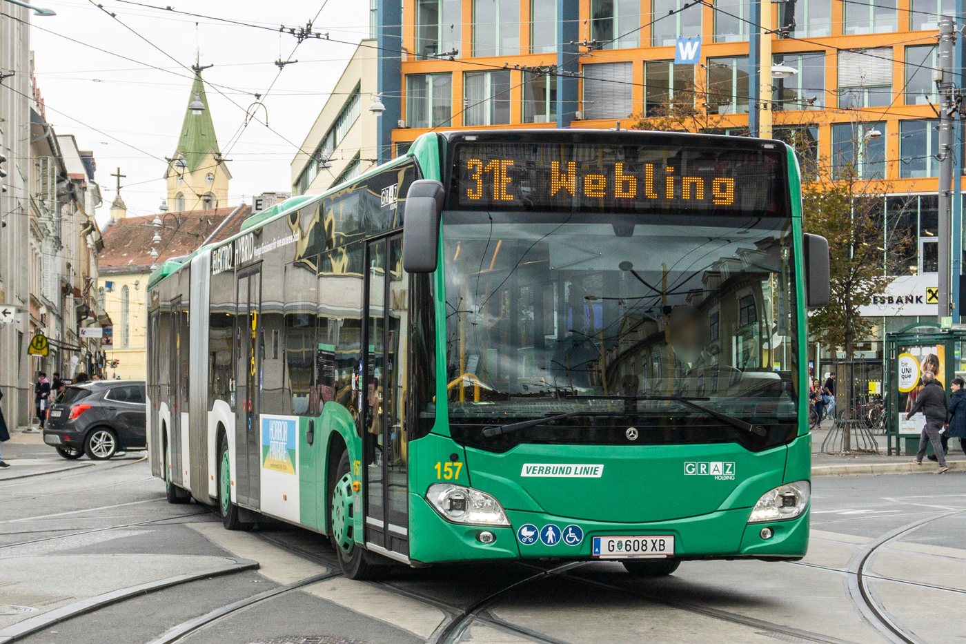 Австрия, Mercedes-Benz Citaro C2 G hybrid № 157