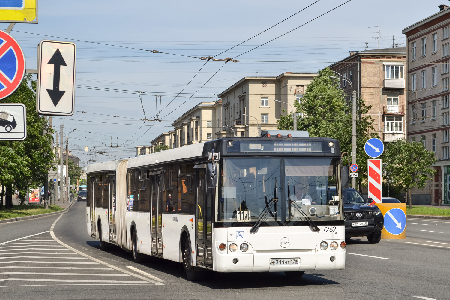 Санкт-Петербург, ЛиАЗ-6213.20 № 7262