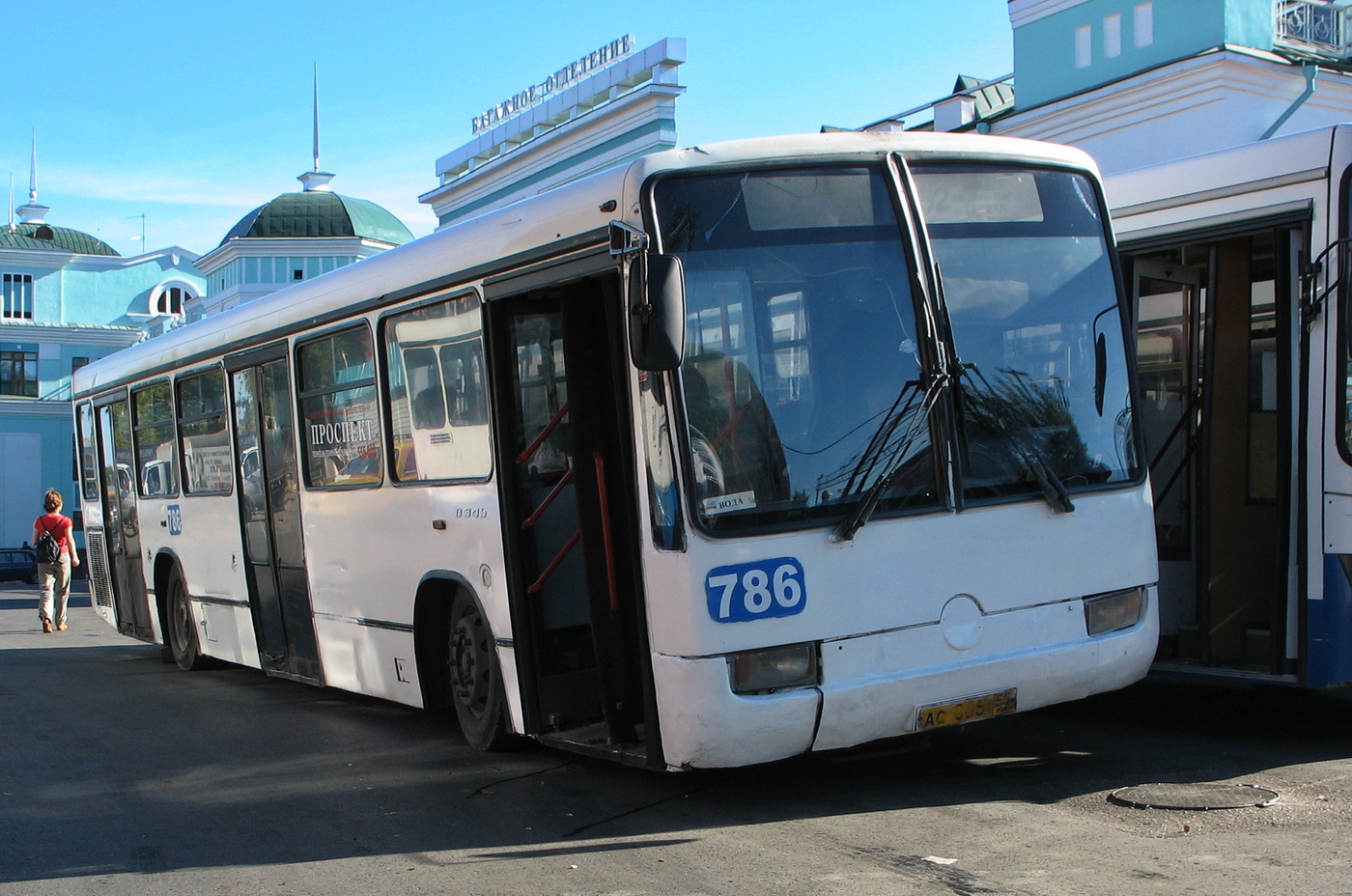 Омская область, Mercedes-Benz O345 № 786