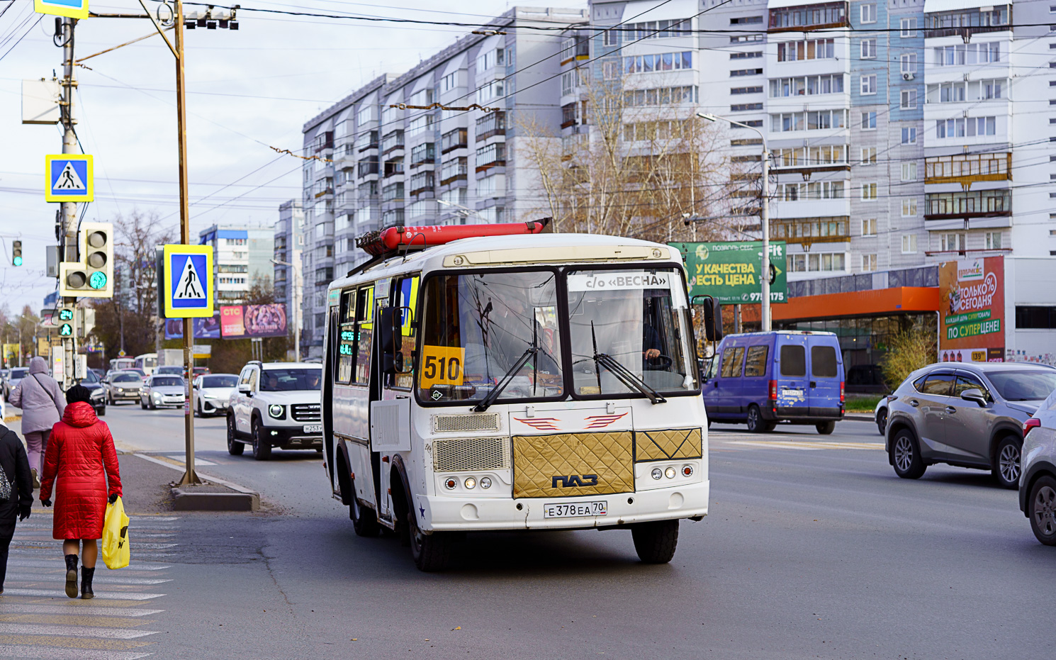 Томская область, ПАЗ-32054 № Е 378 ЕА 70