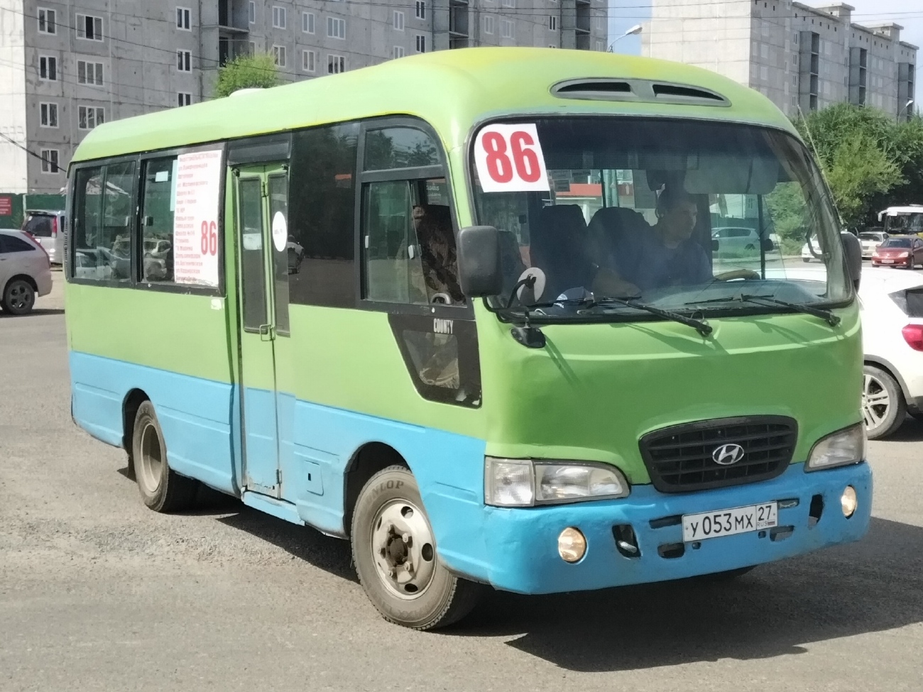 Хабаровский край, Hyundai County Super № У 053 МХ 27