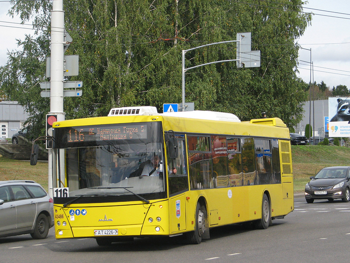 Минск, МАЗ-203.016 № 043486