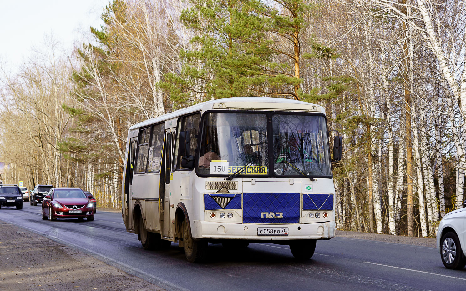 Томская область, ПАЗ-320540-12 № С 058 РО 70